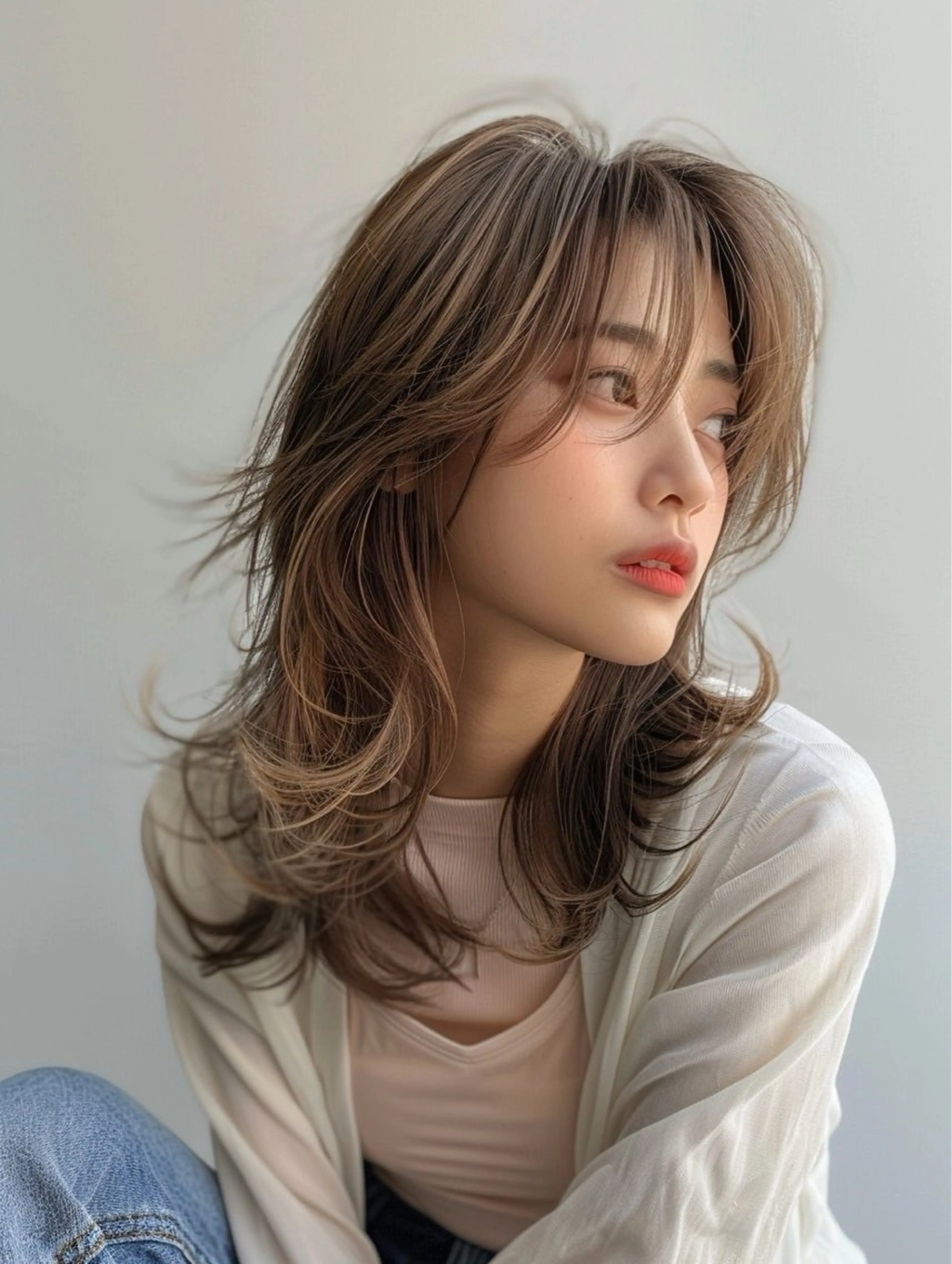 カラー ヘアカラー 髪質改善/トリート メント/益田直幸のヘアスタイル