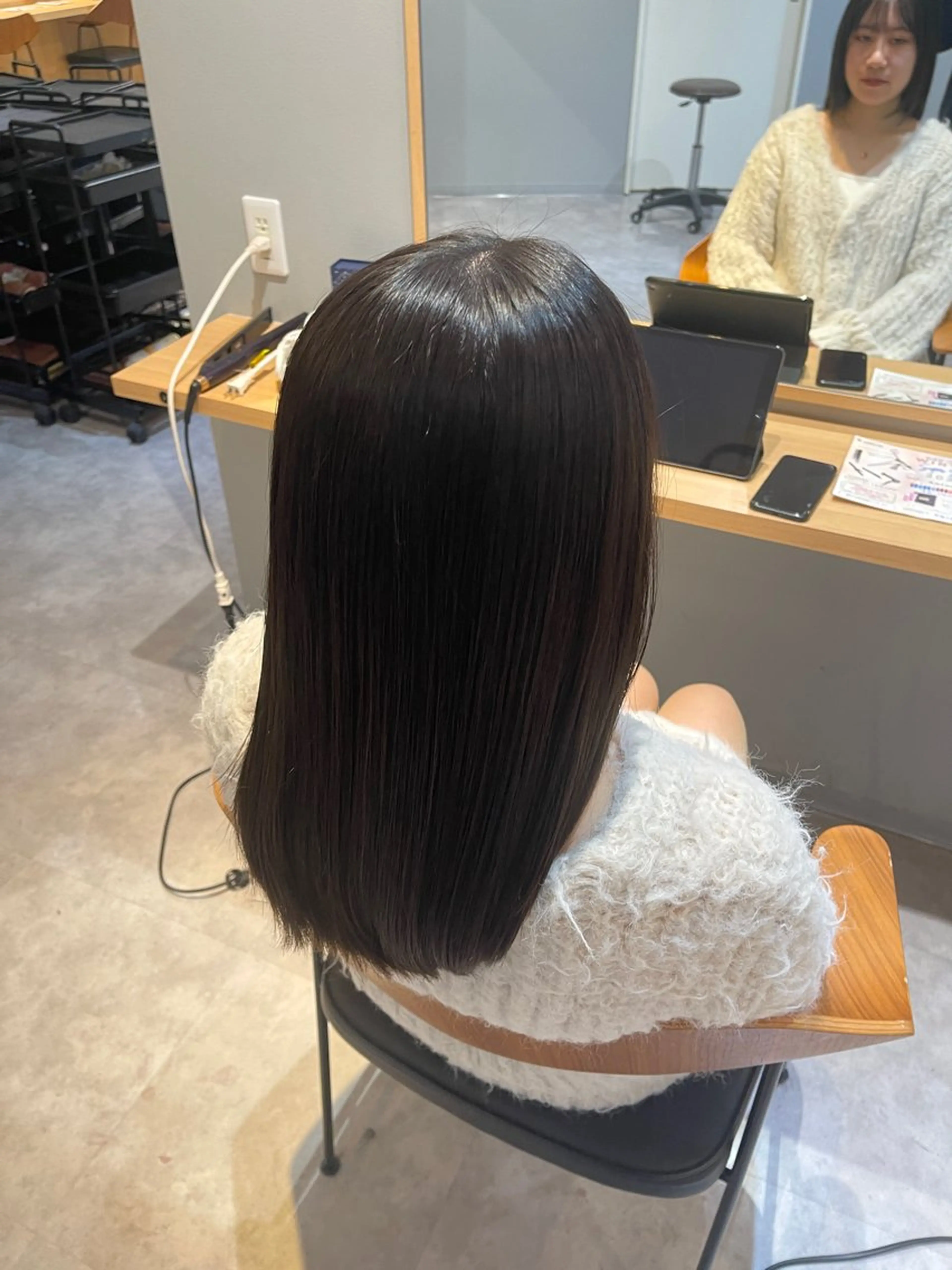 カラー GIEN Nu+ 中谷 翔のヘアスタイル