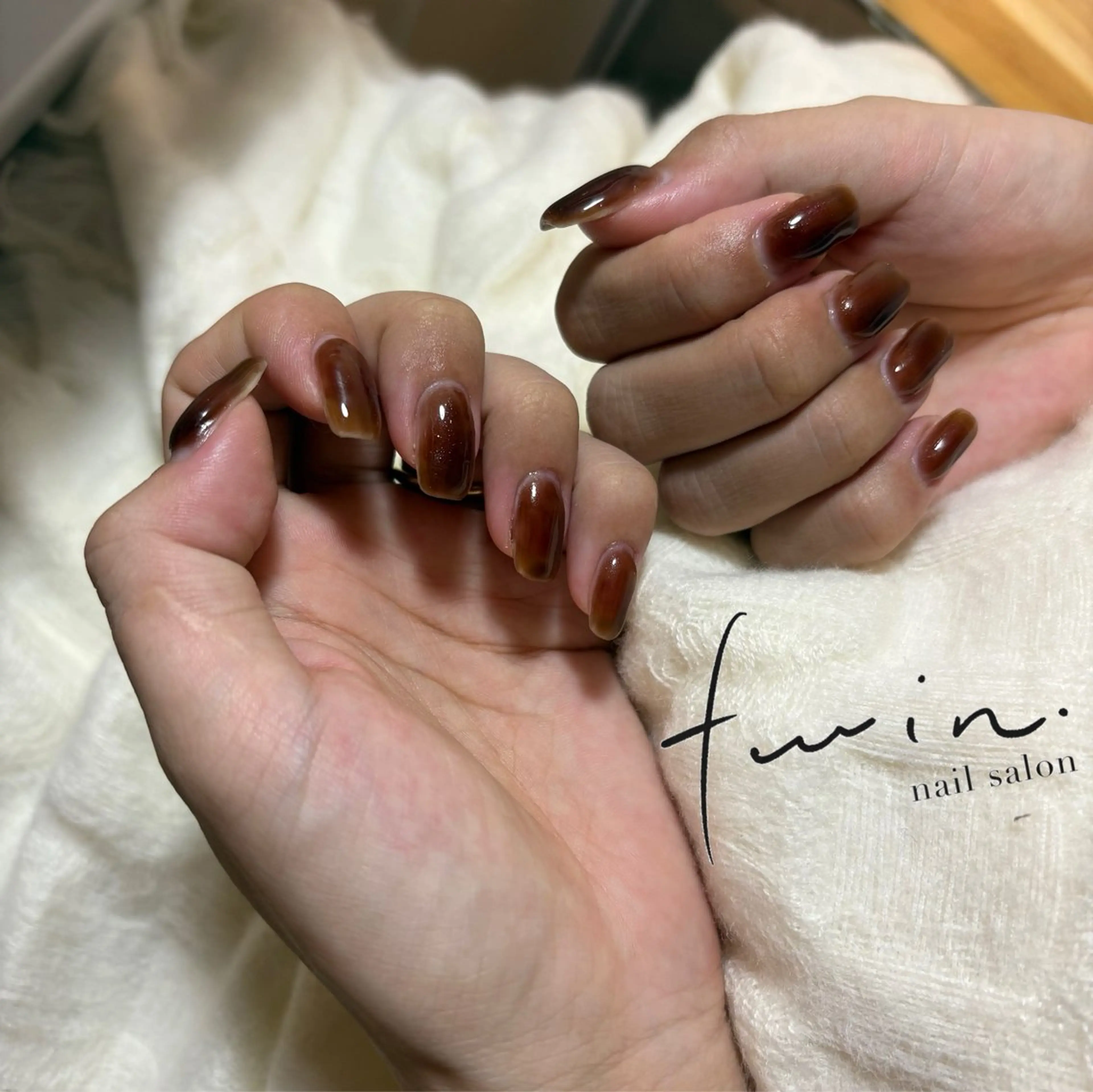 ネイル ワンカラーネイル twin. annaのネイルデザイン