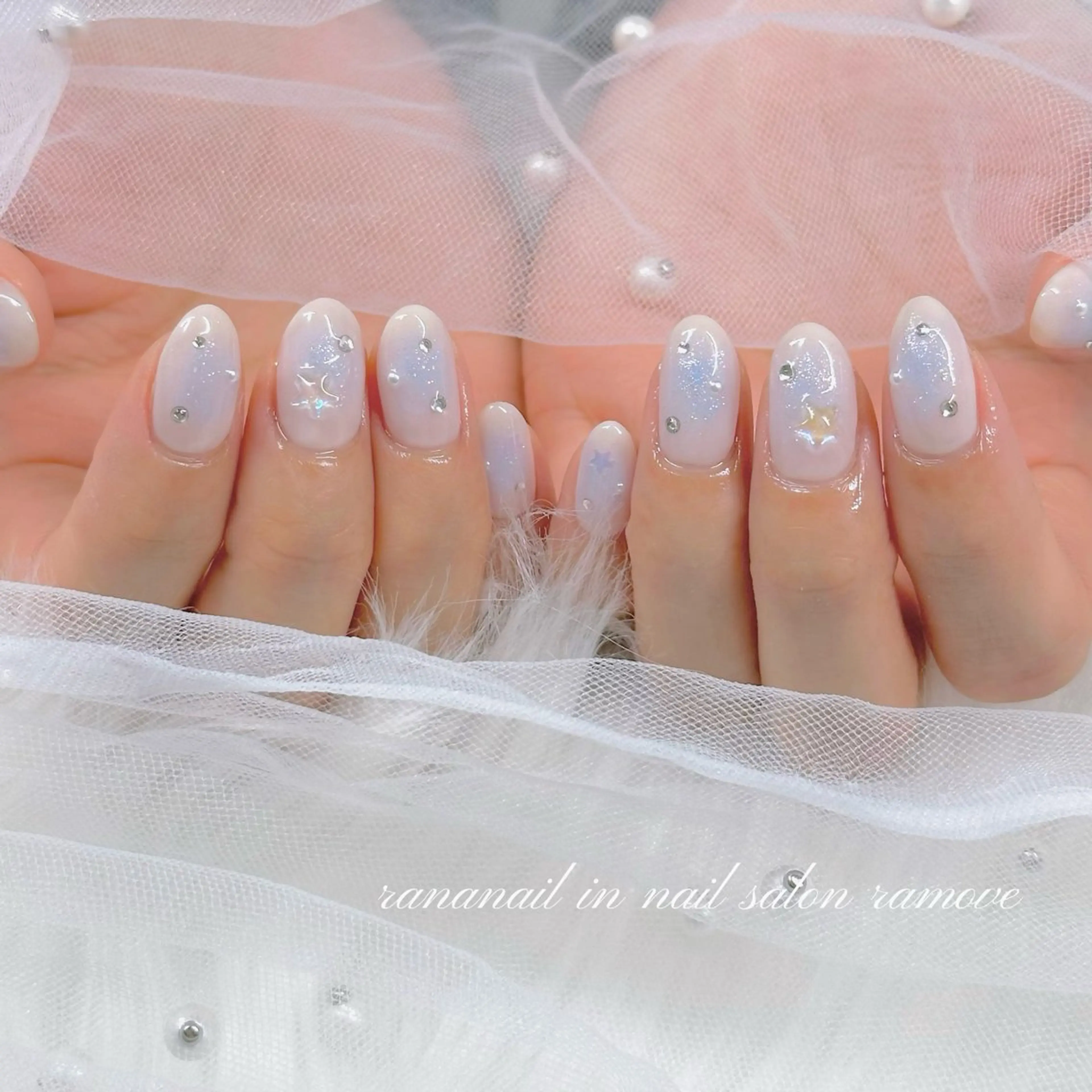 ネイル チークネイル ハンドネイル nail salon ramove所属・ramove ranaのネイルデザイン