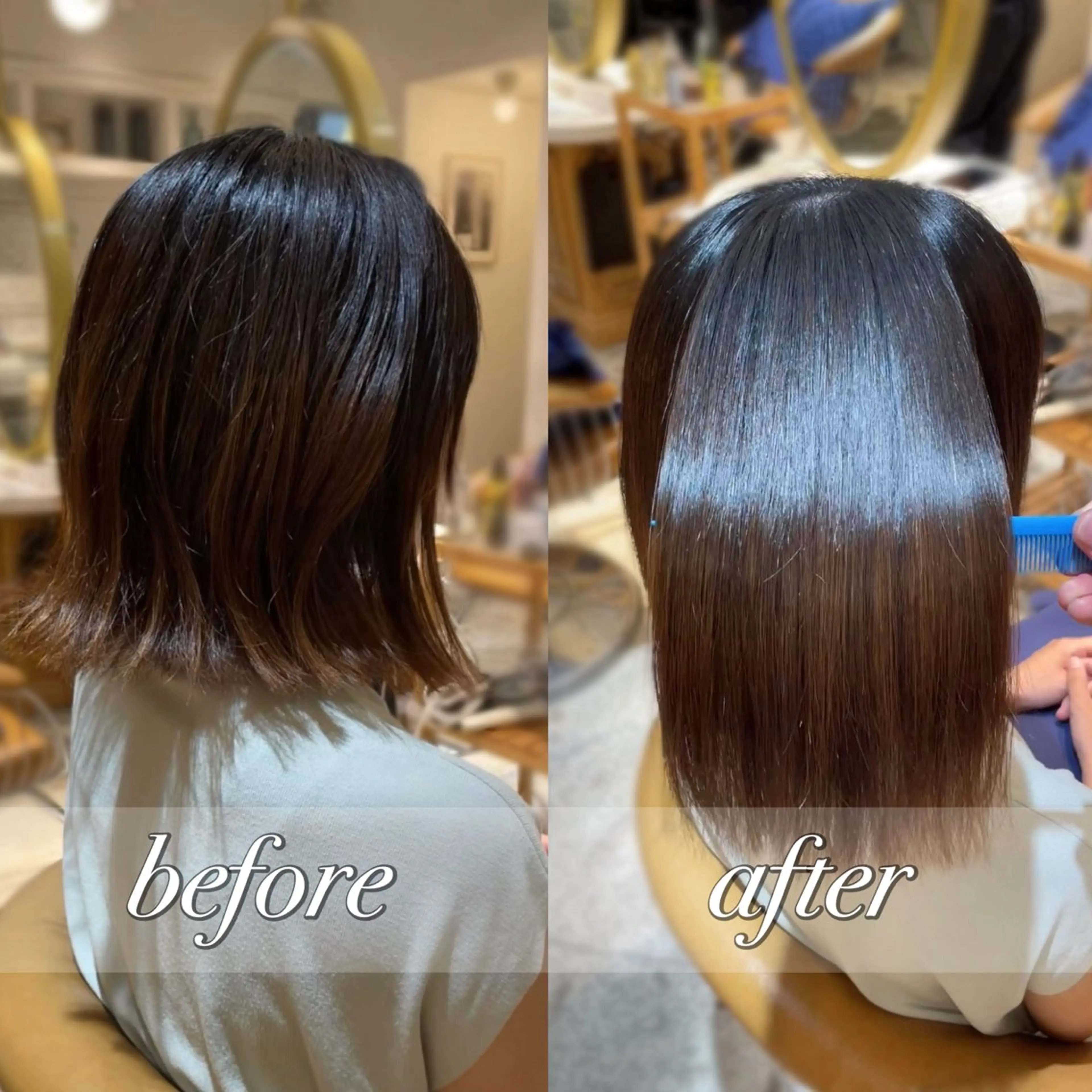 ミディアム Hair&Make Allure所属・塩谷康生/髪質改善 /ボブ/縮毛矯正のヘアスタイル