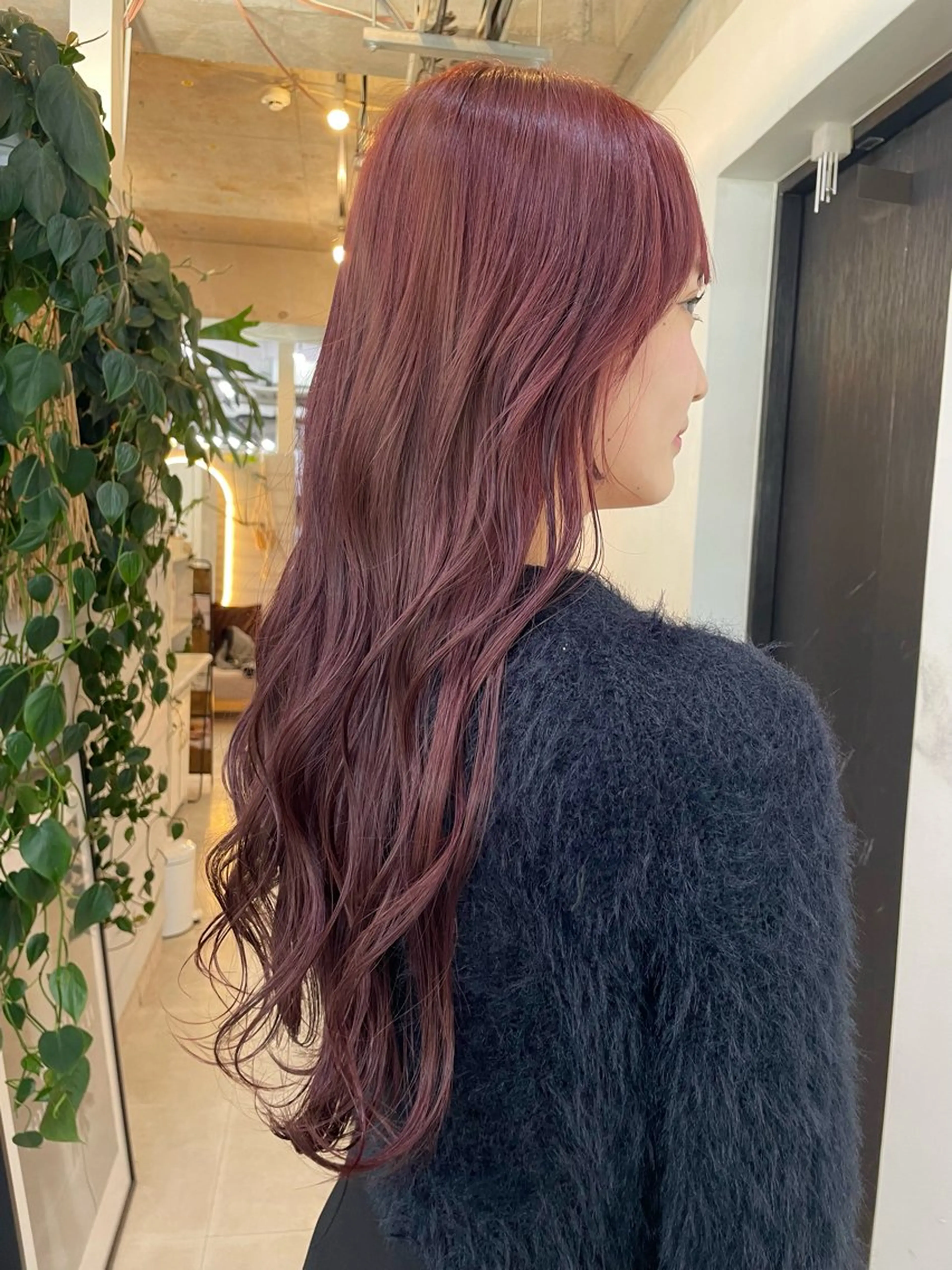 【ブリーチなしで暖色カラーやりたい方へのクーポン⭐️】ブリーチ無しダブルカラー＋Steamトリートメントの写真