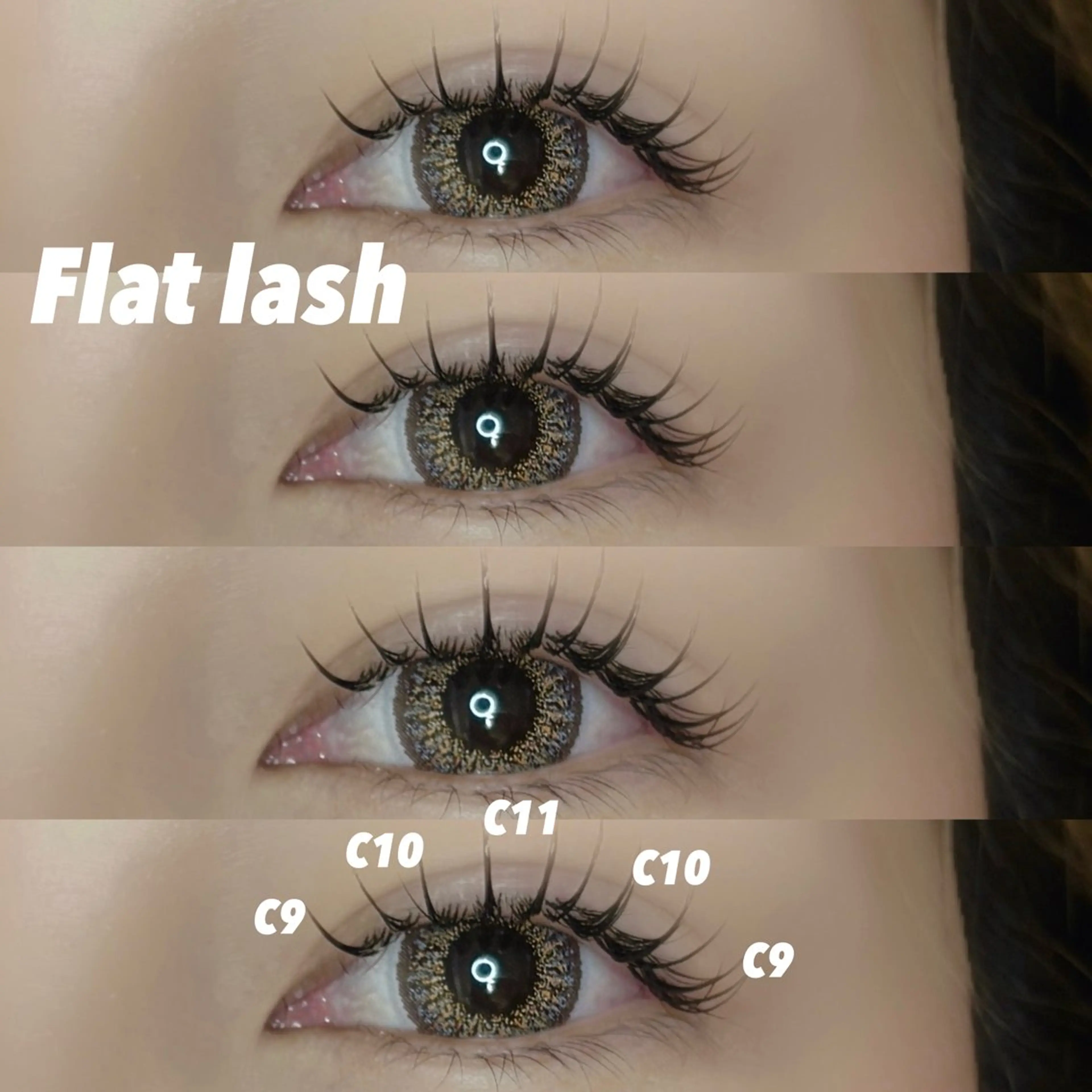 【新規限定】フラットラッシュ80本 【オフ込】の写真