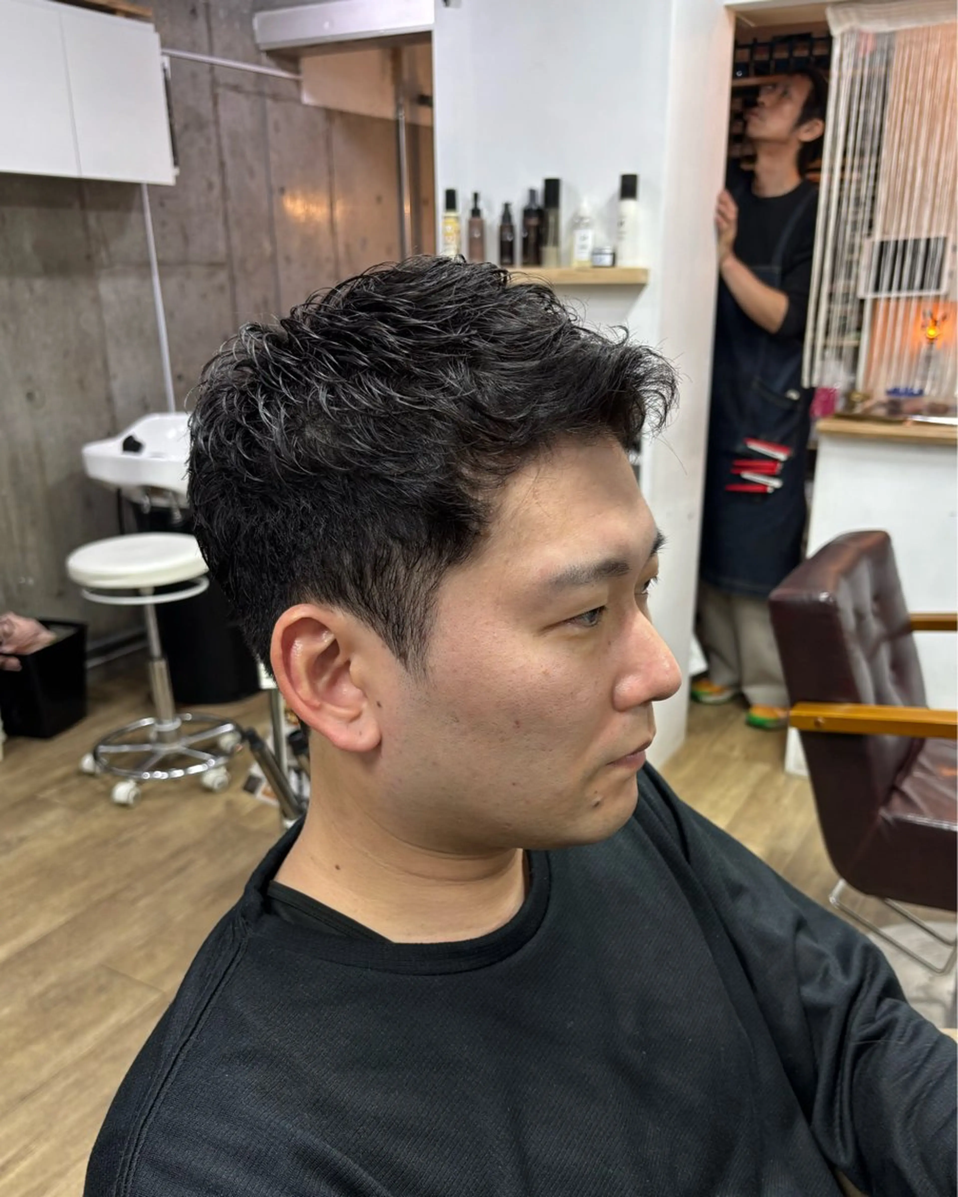 ショート メンズ メンズショート ショートヘア homme, famille raugh【オム・ファミーユ・ラグ】所属・【メンズ特化】パーマ /マッシュ/たいちのヘアスタイル