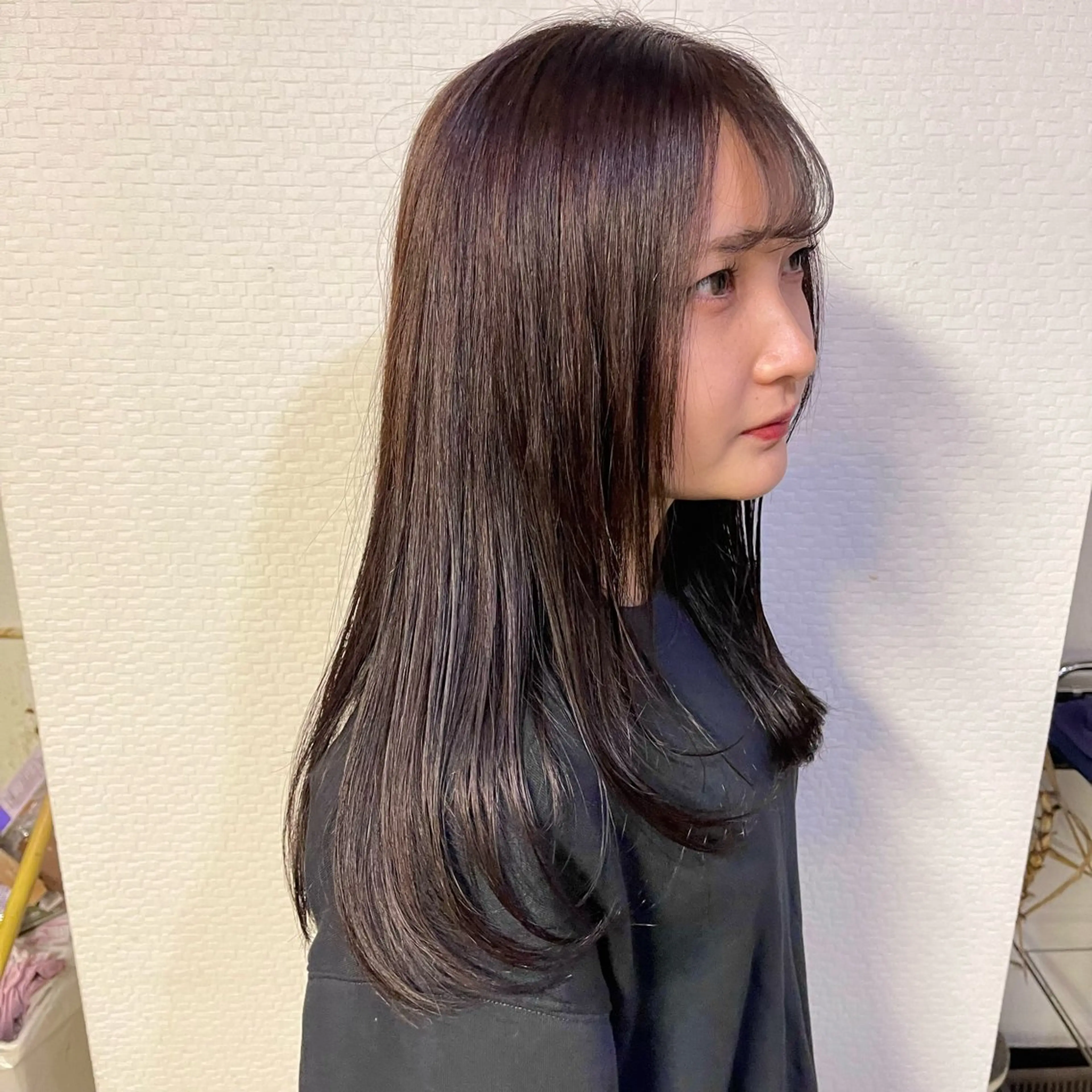 🩶全体ワンカラー➕トリートメントの写真