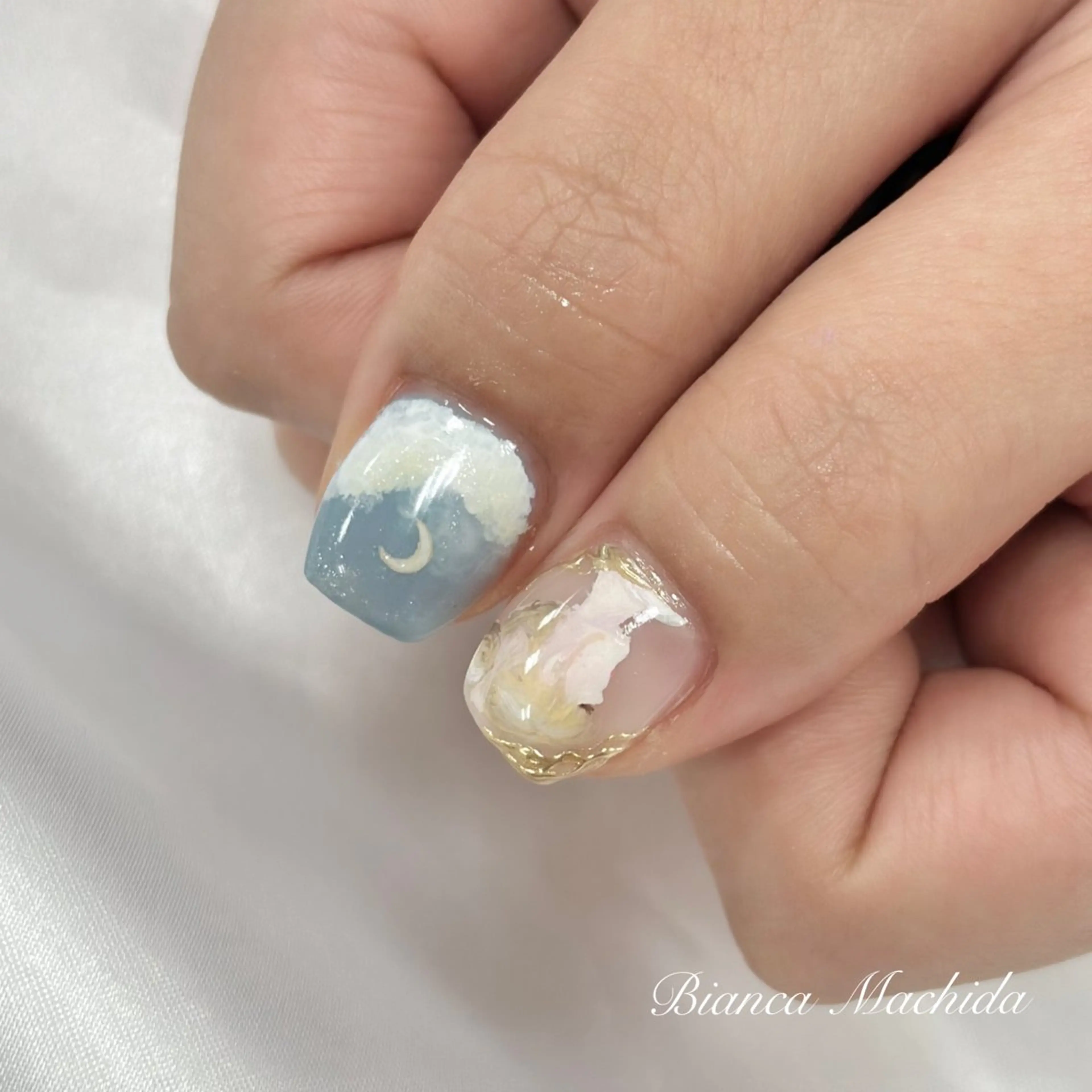 ネイル ハンドネイル Bianca👼🏻 OIKAWAのネイルデザイン