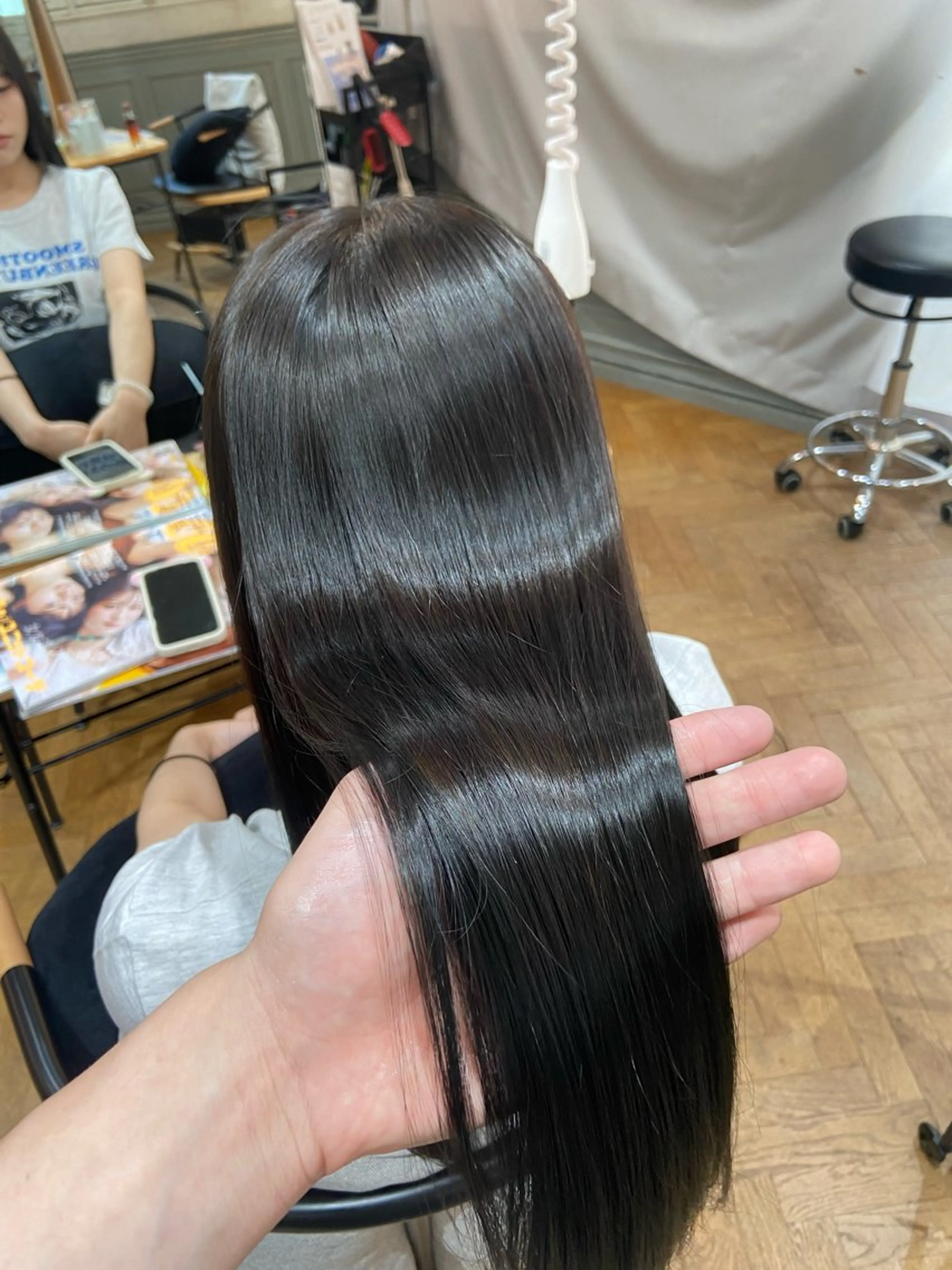 ロング メンズパーマ /髪質改善/はるたのヘアスタイル