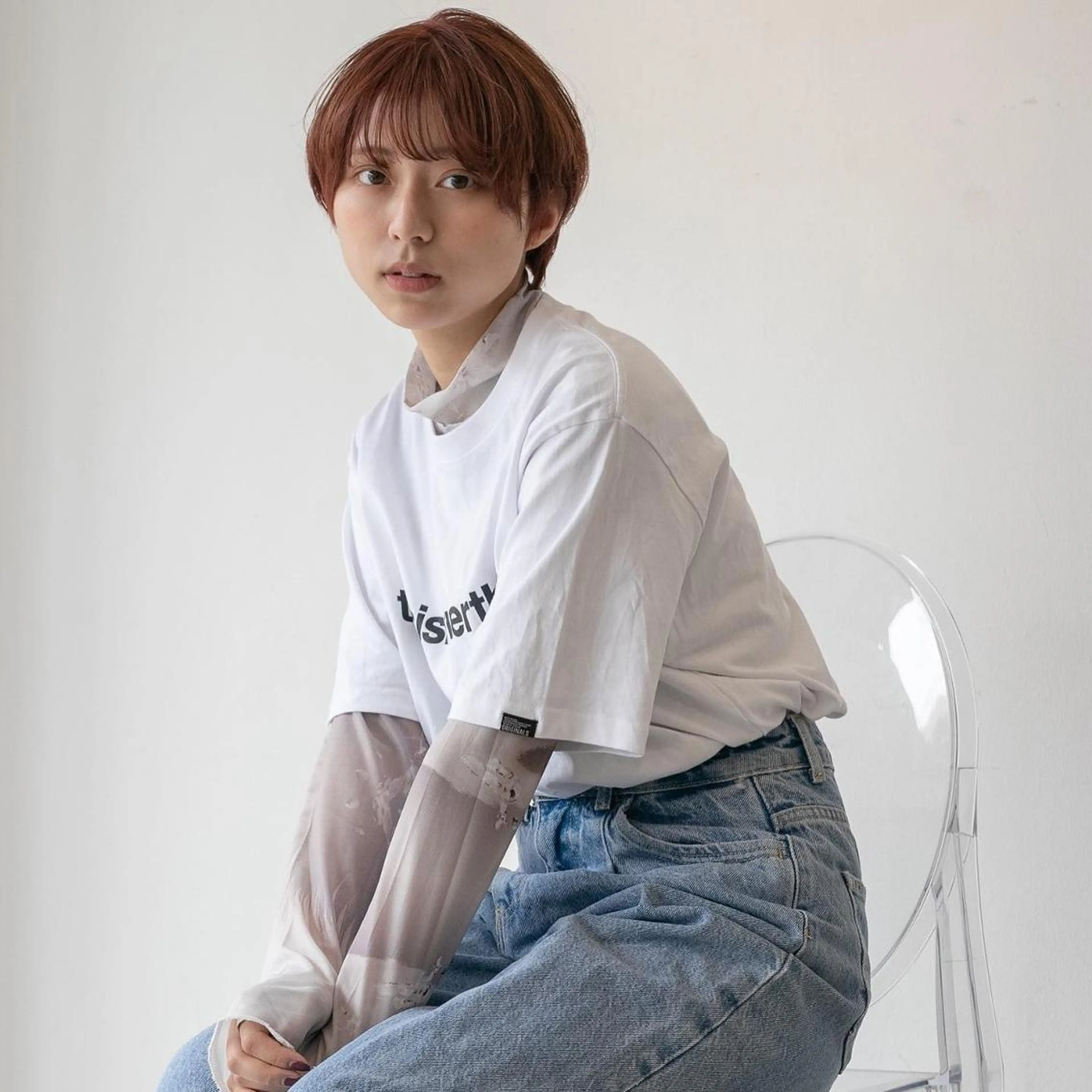 ショート 河原 亮のヘアスタイル