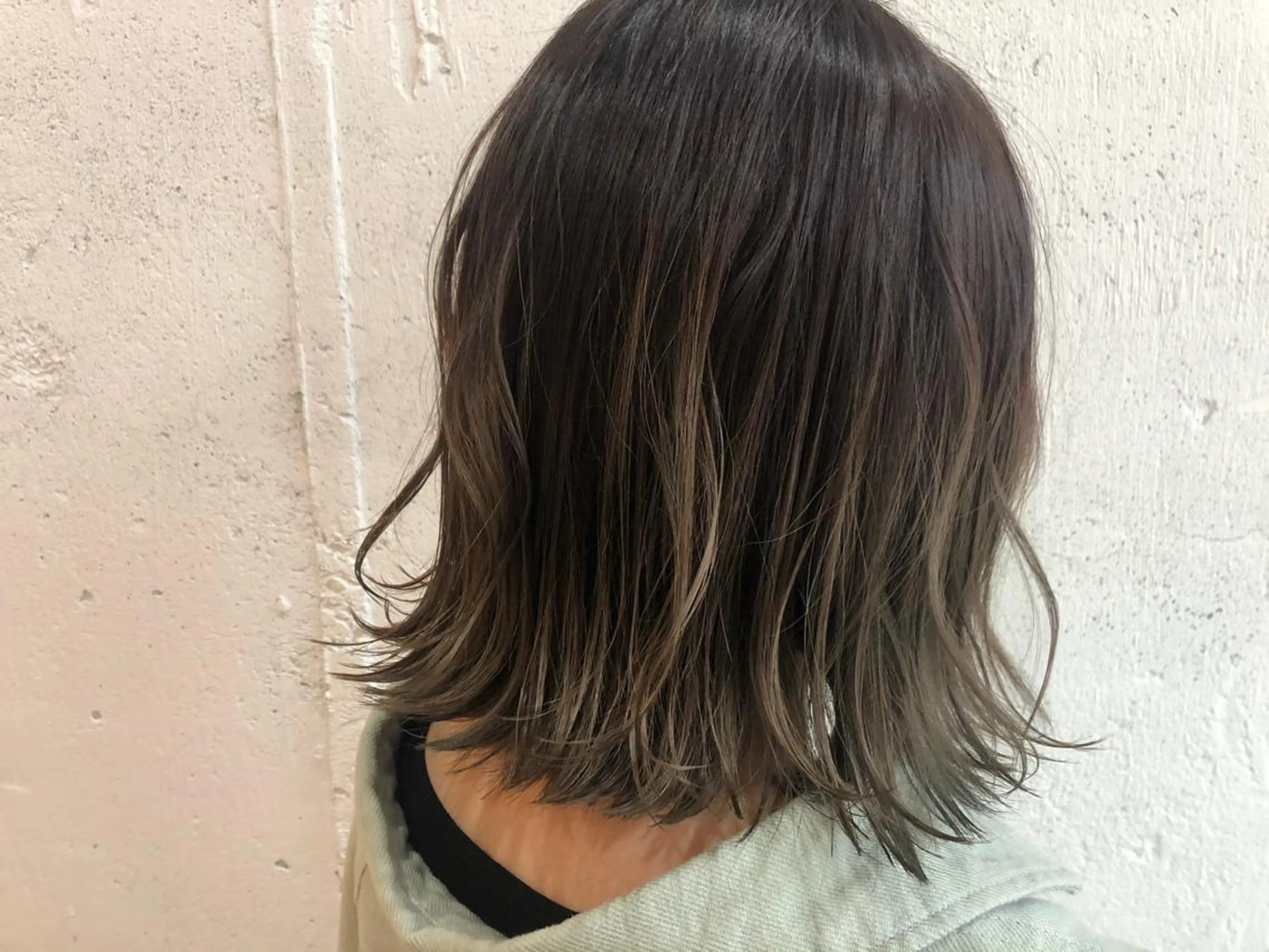 ミディアム カラー 透明感カラー グラデーションカラー ciAo!所属・ふくだ りさ【ciAo!】のヘアスタイル