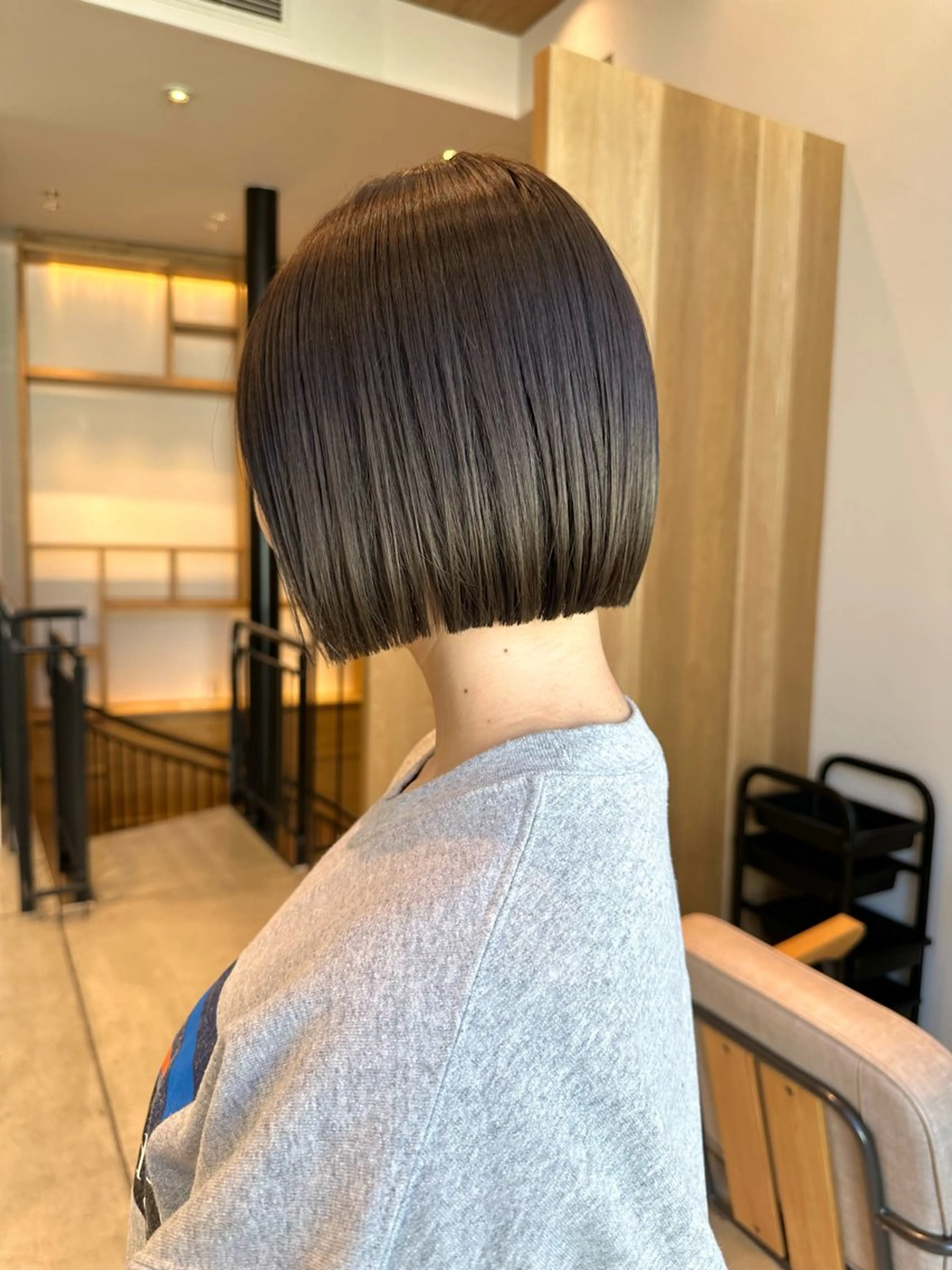 ショート sea by luvismけやき通り2号店所属・ボブ/ショート/ 縮毛矯正/岸本恭明のヘアスタイル