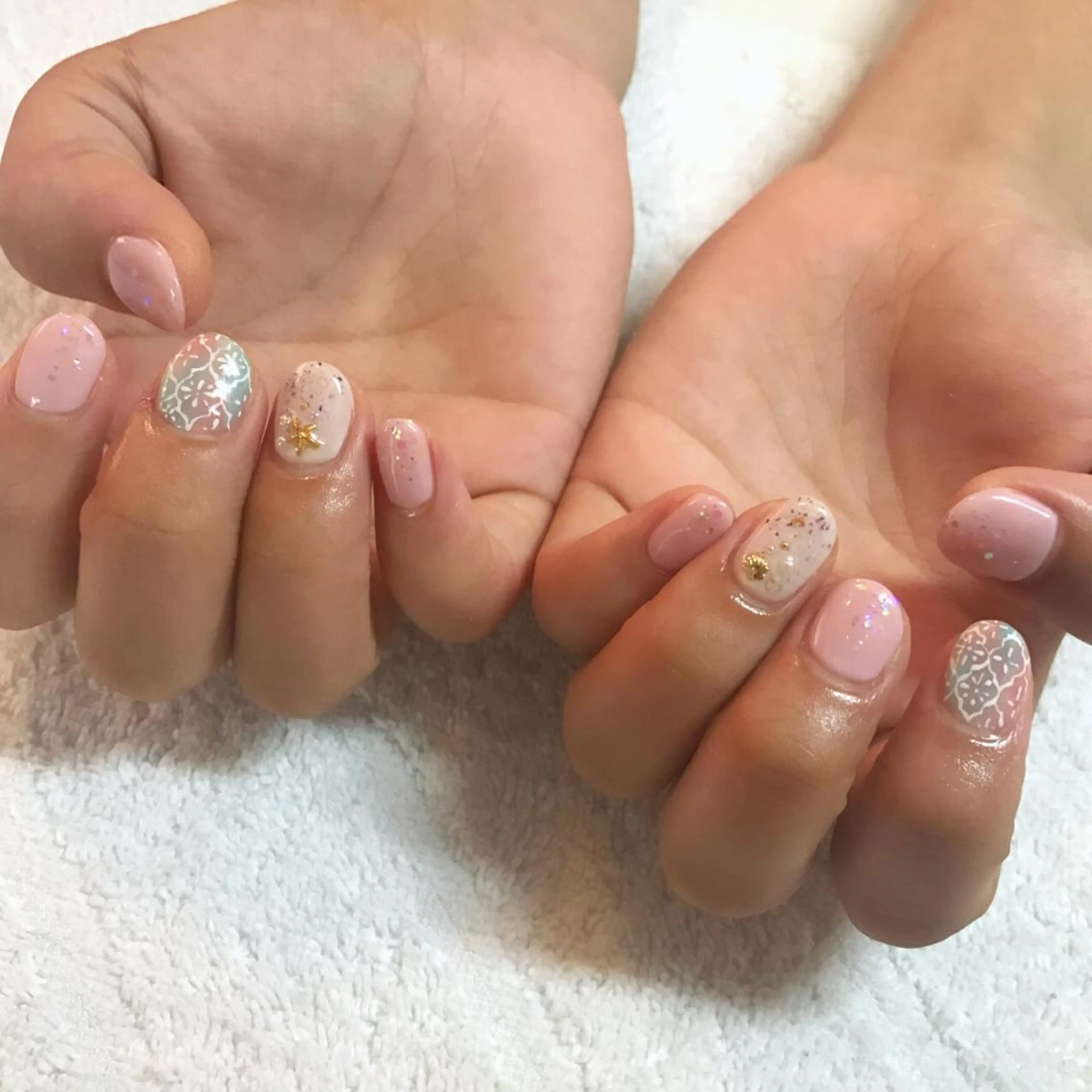 ネイル アンシャンテ所属・enchante 自由が丘のネイルデザイン