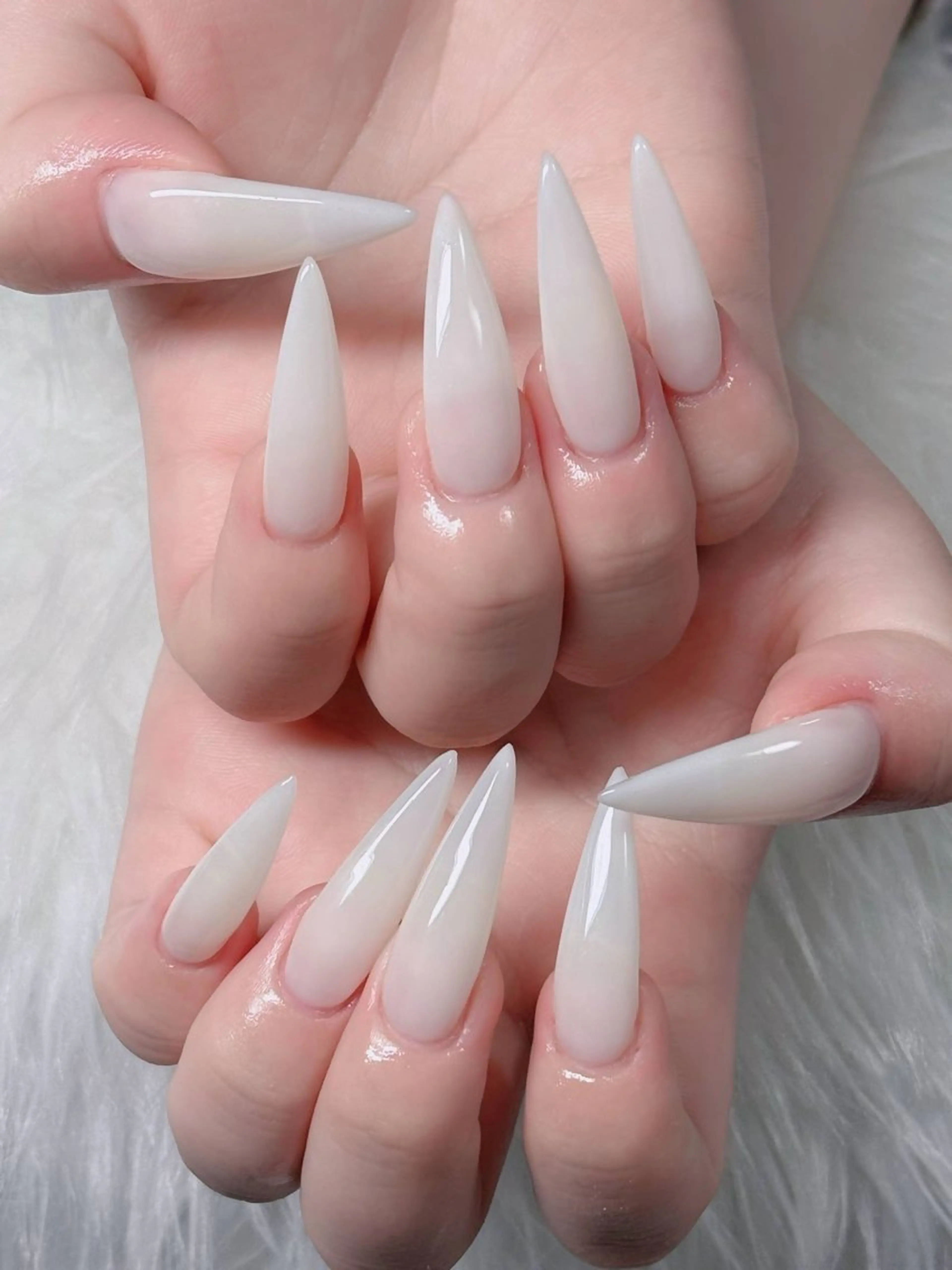 ネイル フレンチネイル ジェルネイル ハロウィン キラキラネイル 韓国ネイル H.baby Nail Salonのネイルデザイン