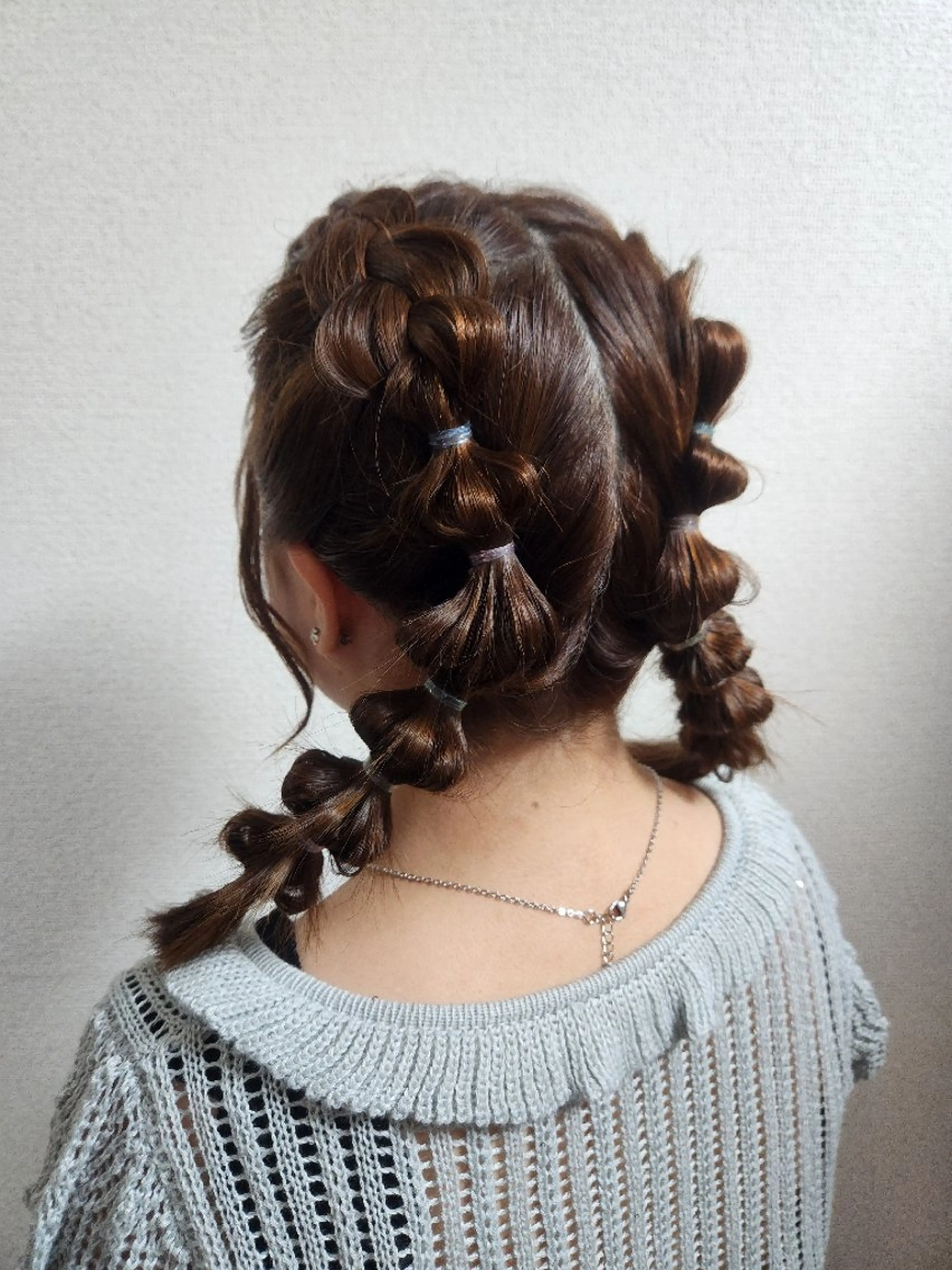 ミディアム ヘアアレンジ ヘアセット サロンソレイユ(マツ エク/ヘアセット)のヘアスタイル