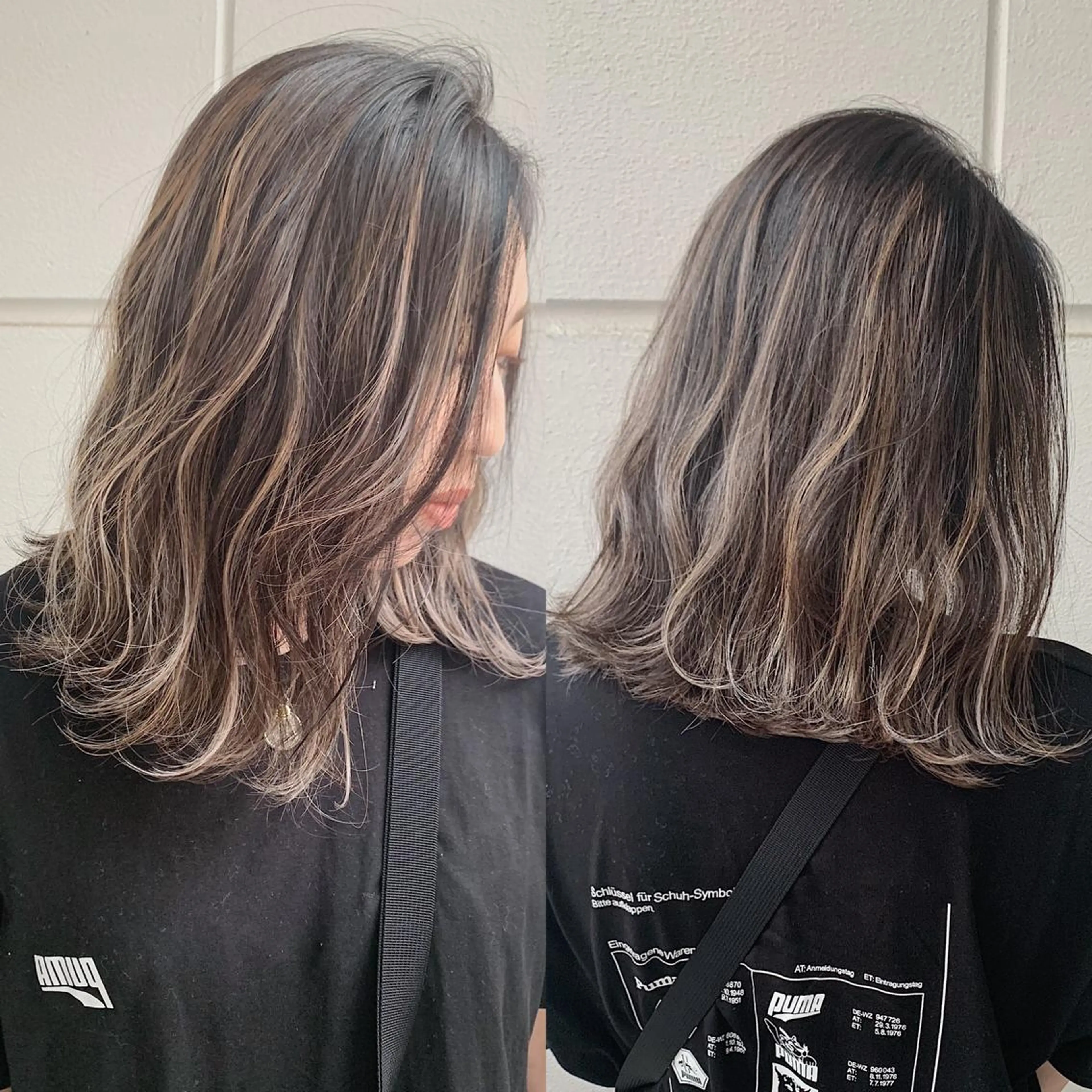 ミディアム カラー ヘアアレンジ ヘアカラー トリートメント BANK'S hair所属・💐ケラチン 髪質改善寺坂雄飛💐のヘアスタイル