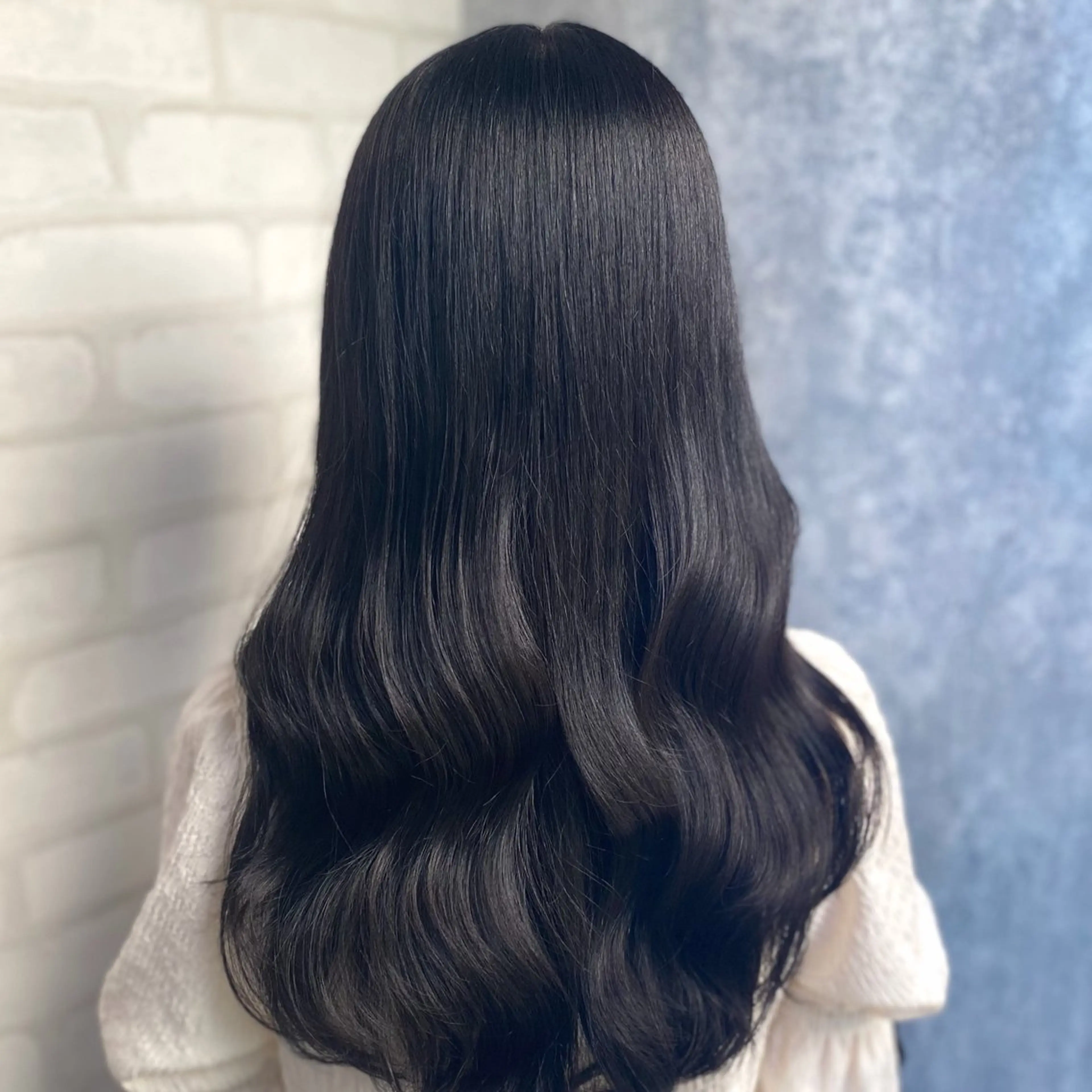 ロング カラー 透明感カラー カット ヘアカラー トリートメント shiori/透明感 /顔周り/髪質改善のヘアスタイル