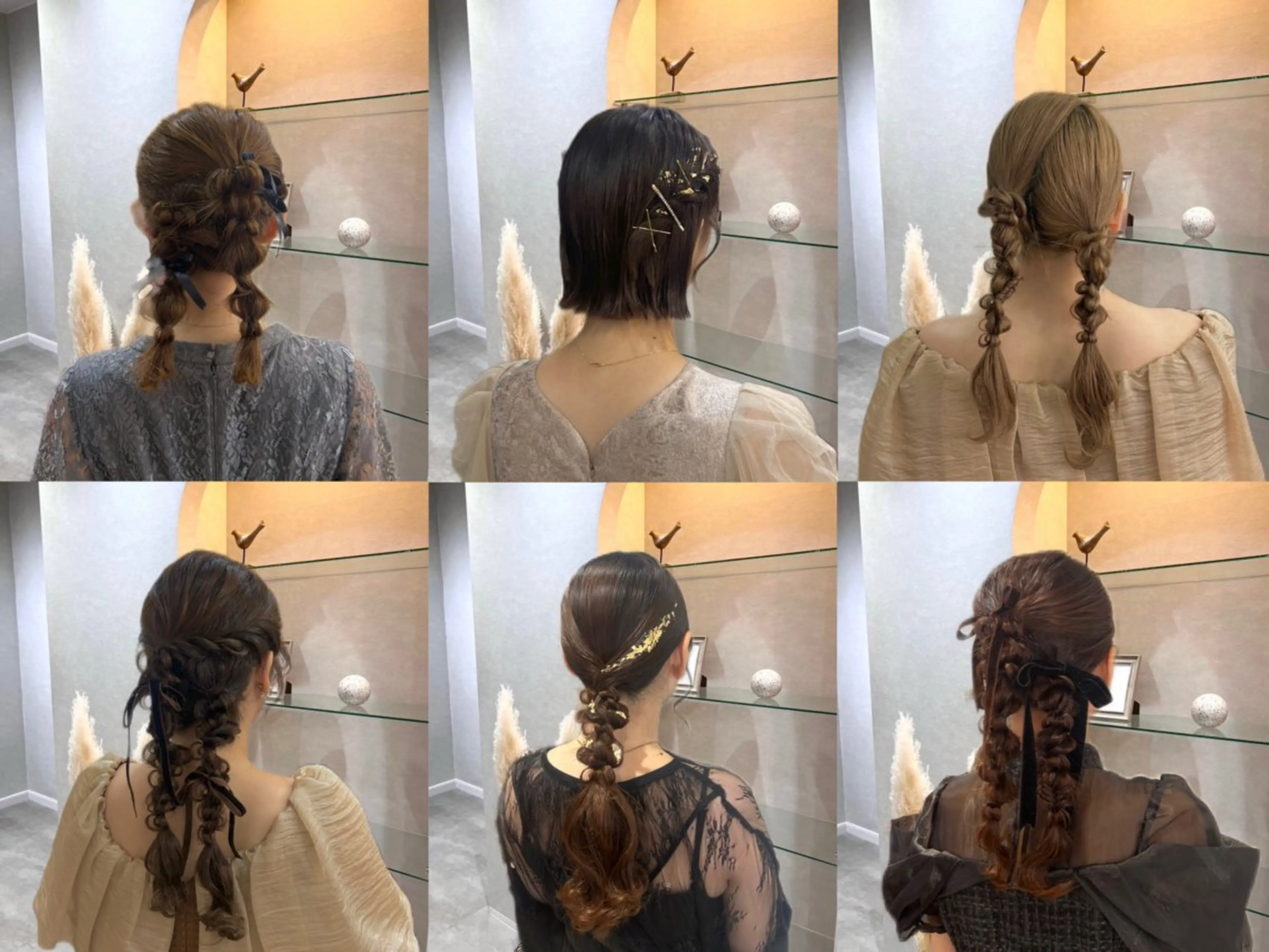 ロング ヘアセット 斉藤 結のヘアスタイル