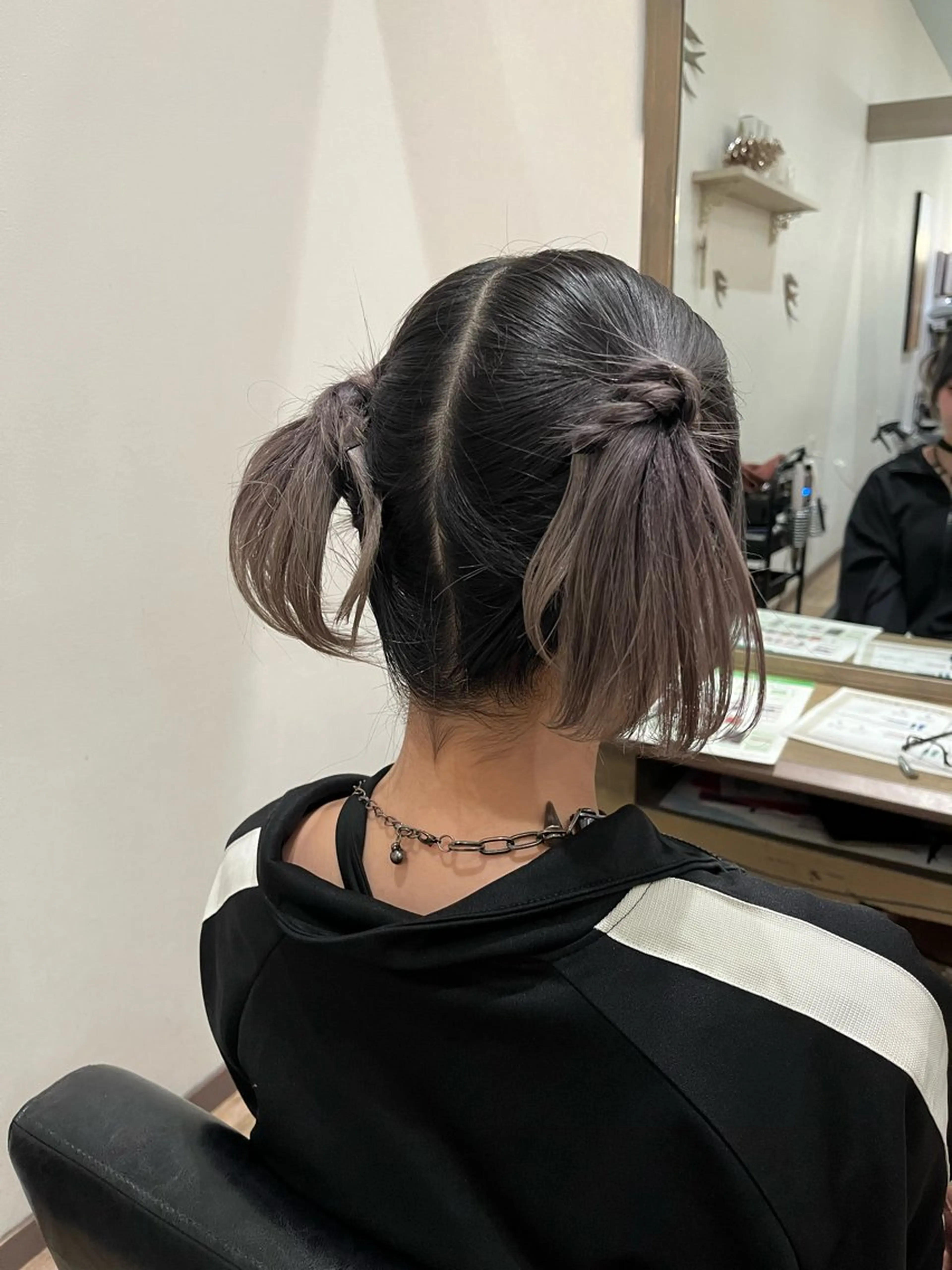 ヘアアレンジ ボブ なかじま ささらのヘアスタイル