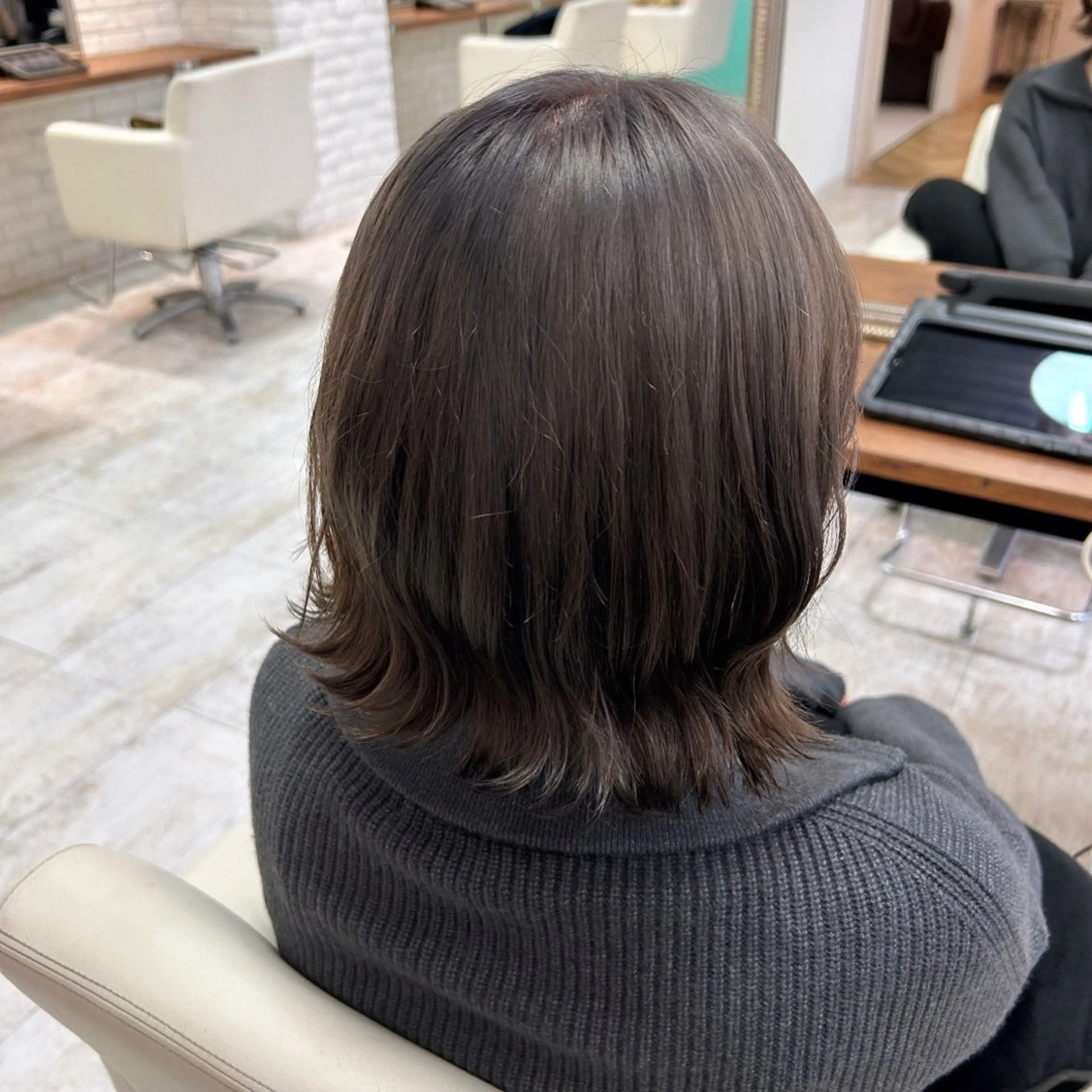 ミディアム カラー 韓国ヘア🧸髪質改善 🧸きくちみさきのヘアスタイル