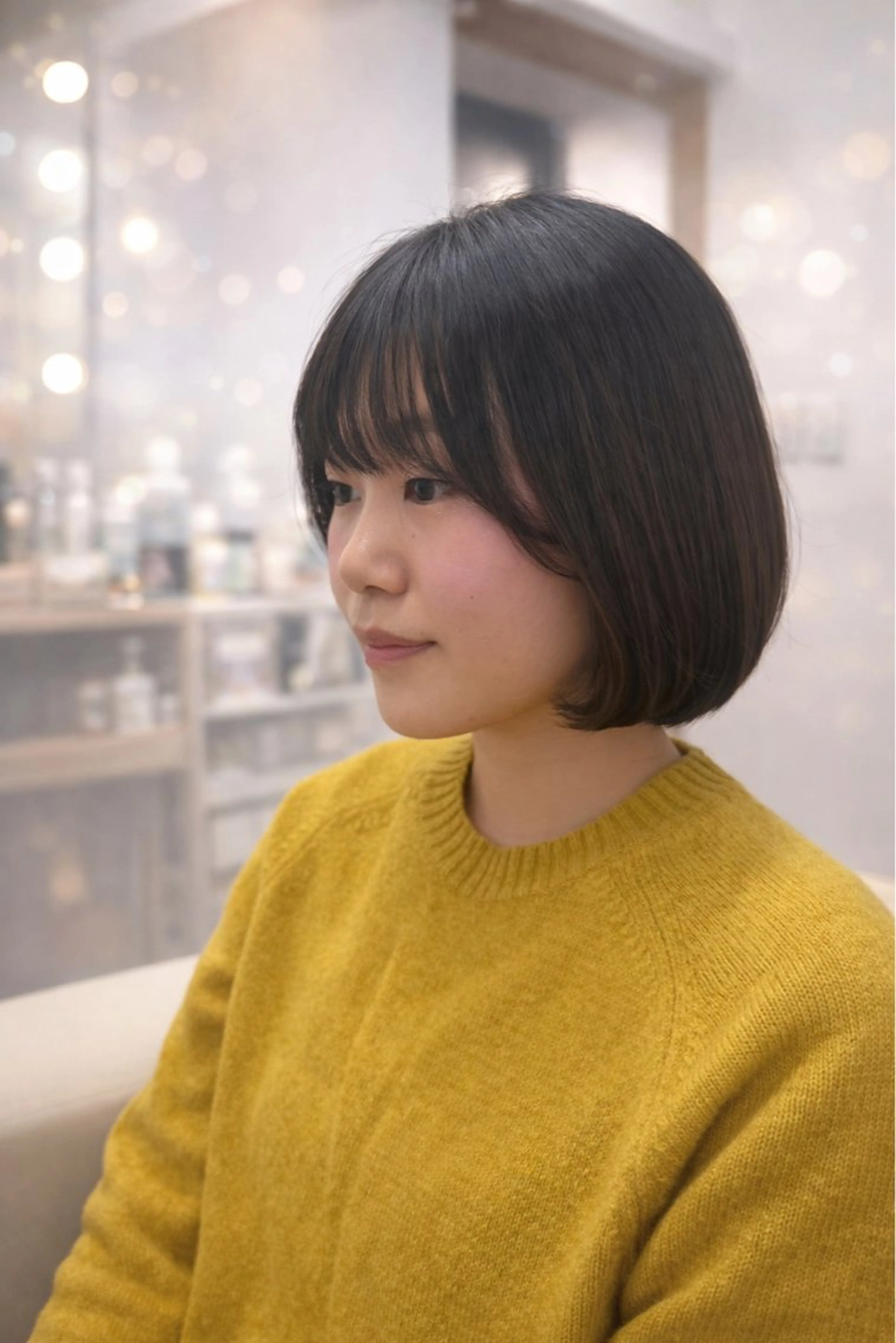 ショート カット ヘアカラー レイヤー透明感カラー 💎撮影モデル募集のヘアスタイル