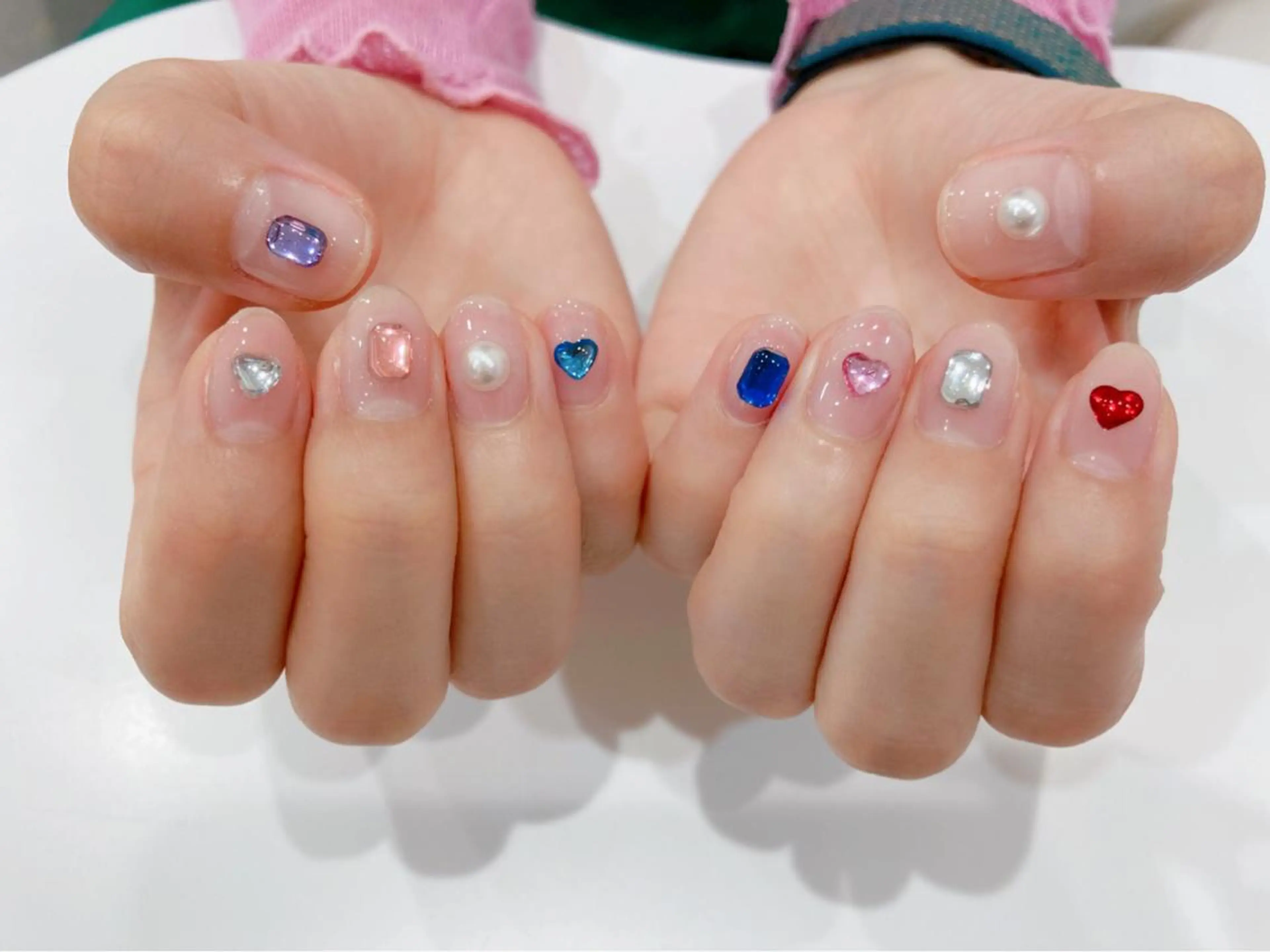 ネイル ジェルネイル 持ち込み パラジェル 酒井 美由紀のネイルデザイン