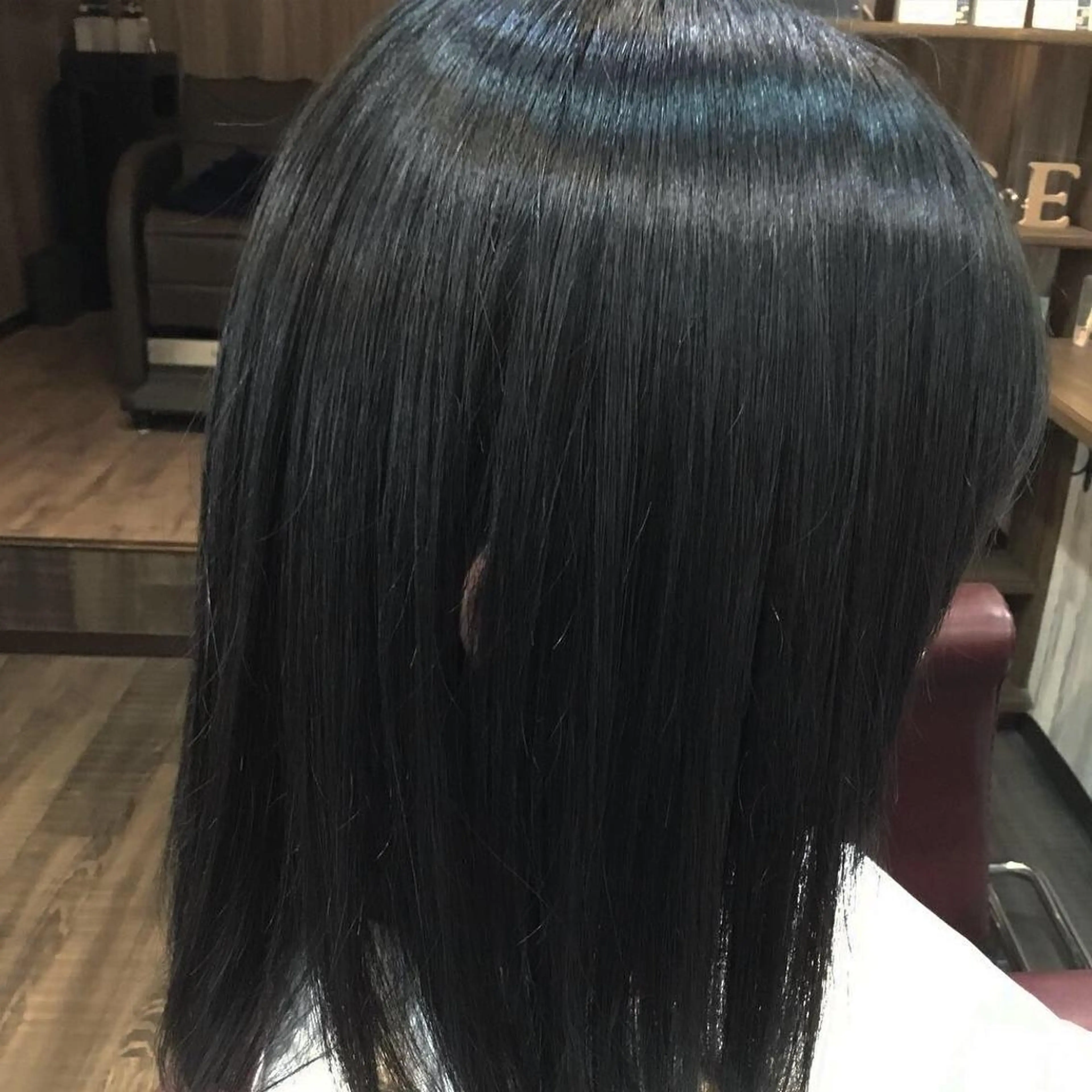 ミディアム カラー パーマ 金崎 新吾のヘアスタイル