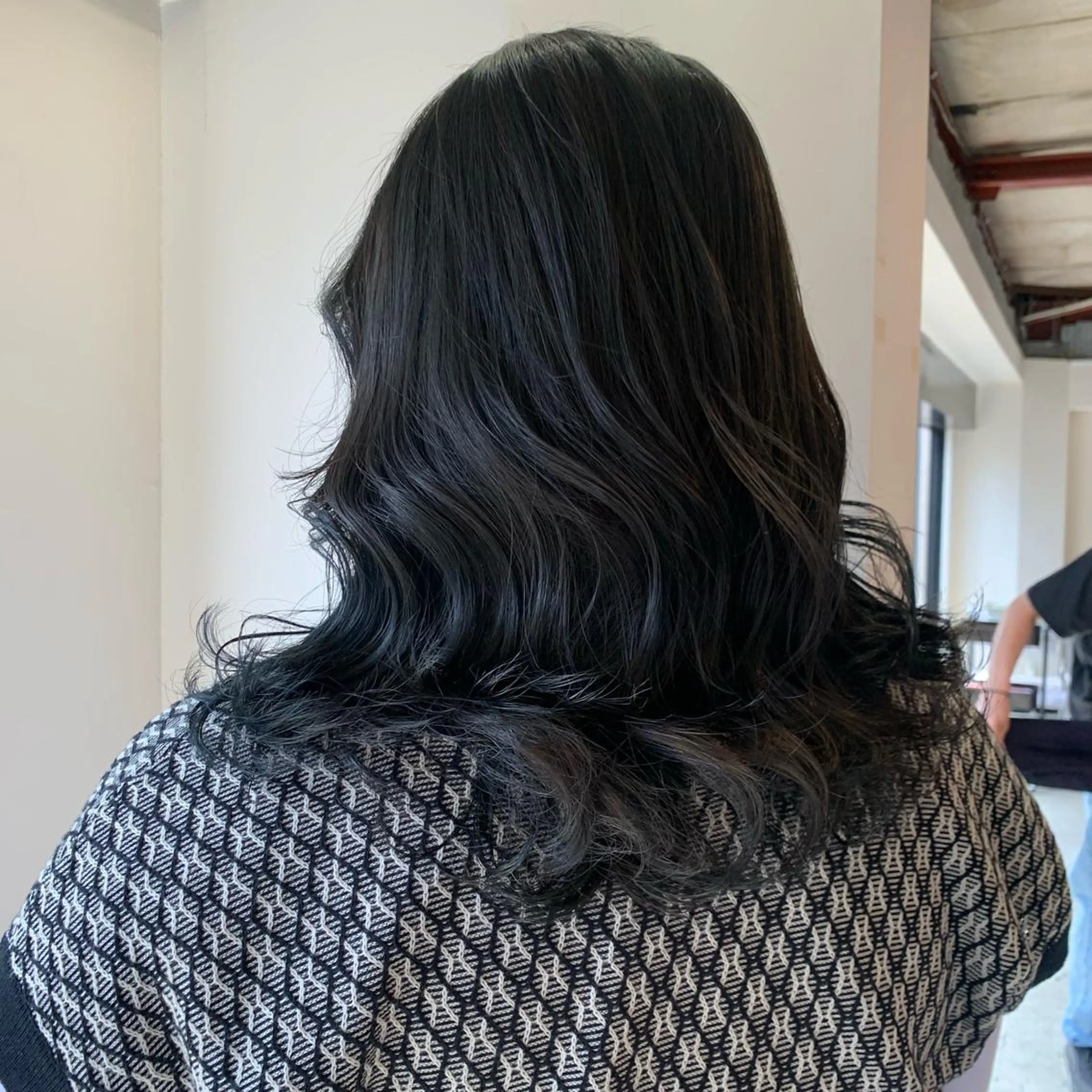 セミロング カラー ヘアアレンジ 透明感カラー/推しカ ラー☁️JURAのヘアスタイル