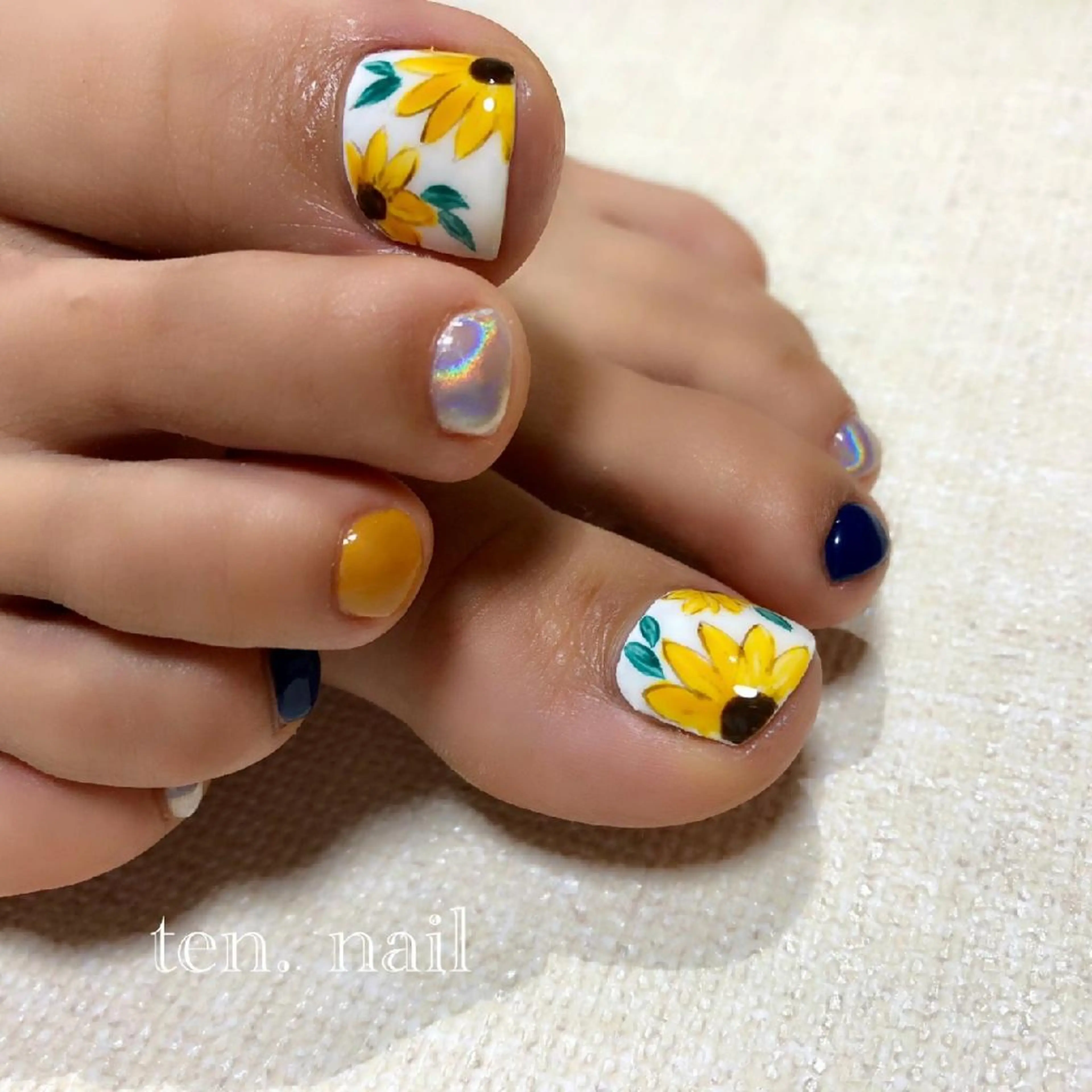 ネイル フットネイル ten.nail所属・ten. nailのネイルデザイン