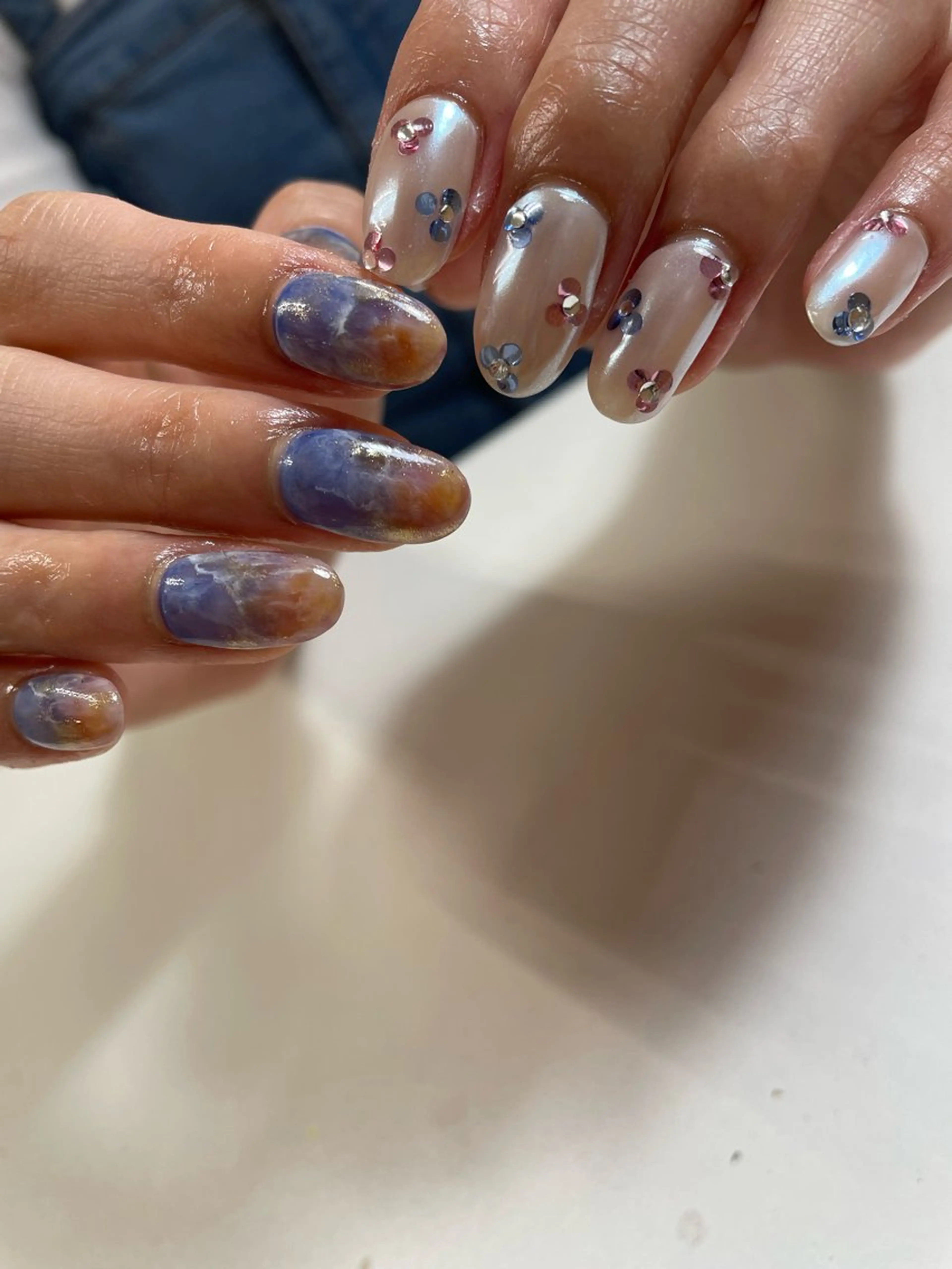 ネイル ハンドネイル フットネイル 🌕akuri🌖 nuance/専門のネイルデザイン