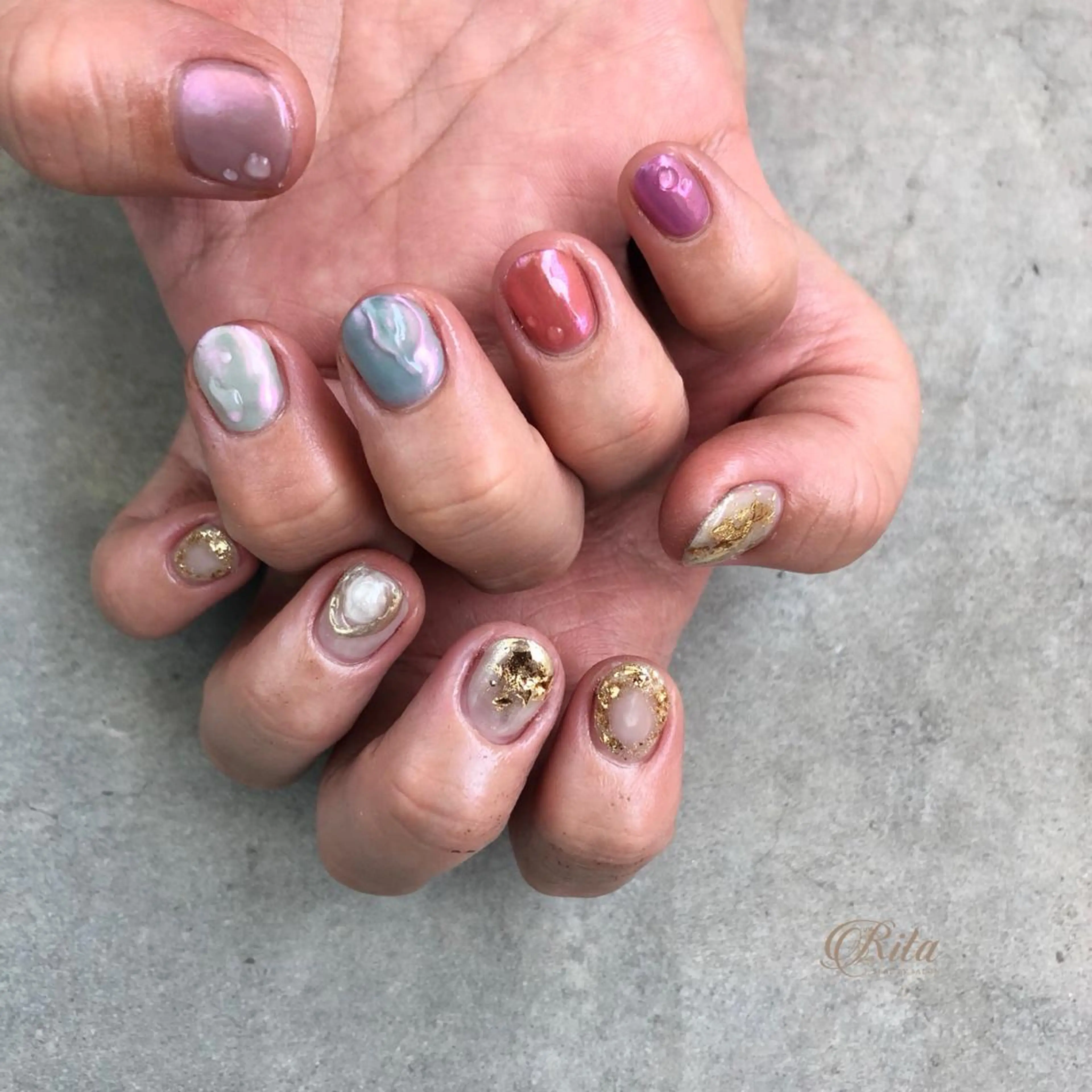 ネイル Rio 𓍼のネイルデザイン