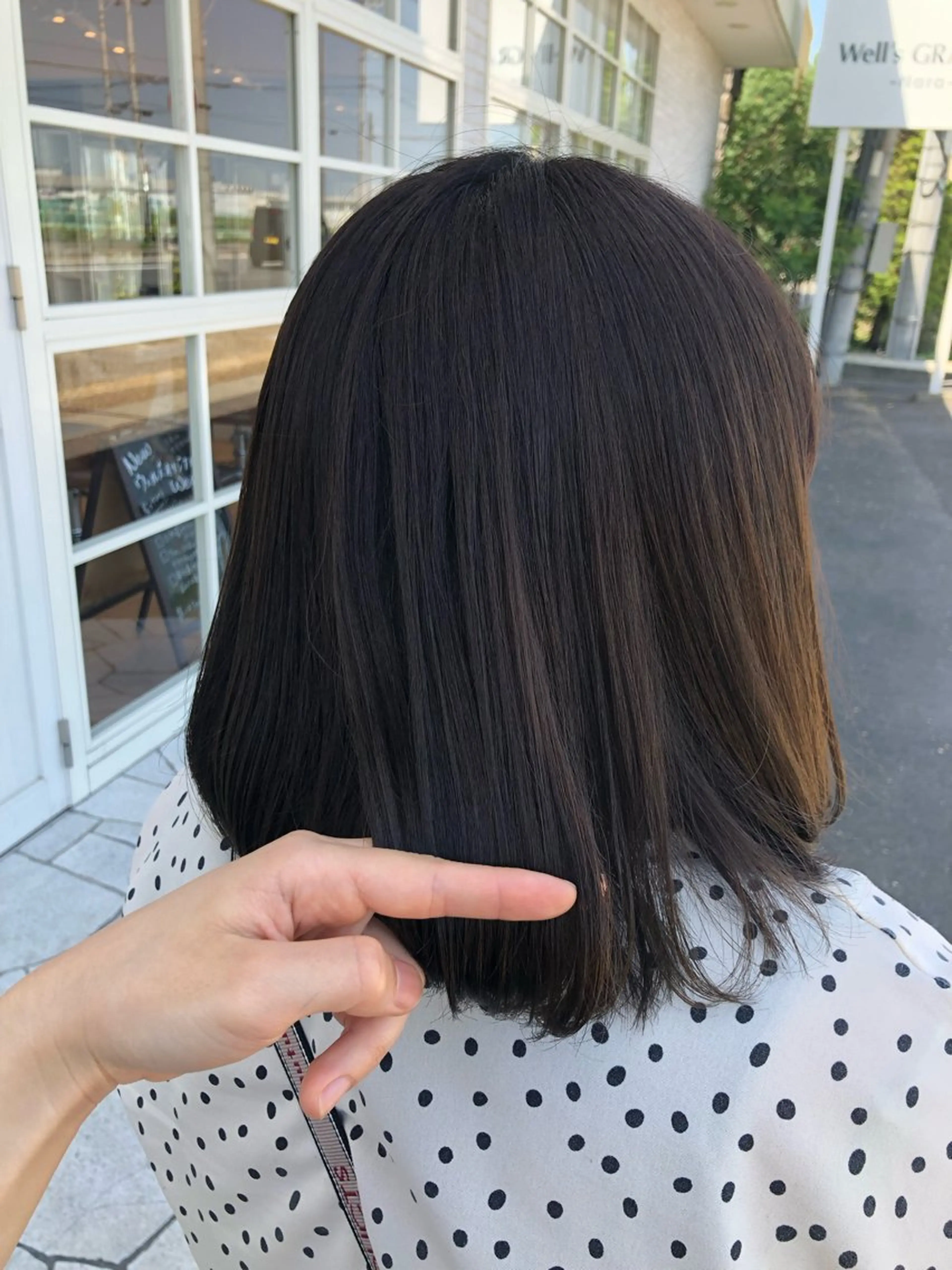 カラー ヘアカラー トリートメント 今中 紗英のヘアスタイル