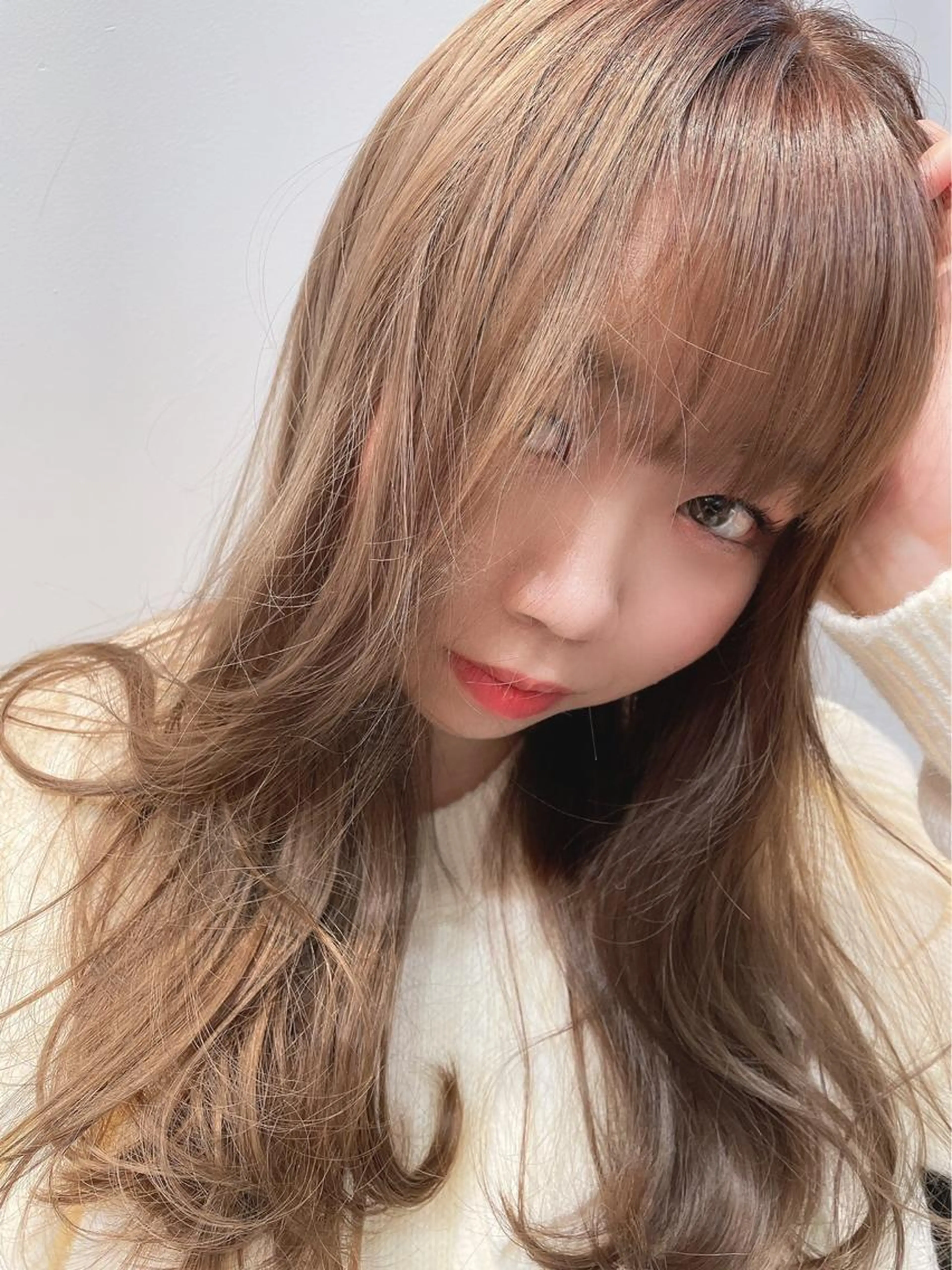 うる艶❣️カット+カラー+極潤TR（巻ける/地毛風/シャキンとしない自然な仕上がり/ストレート/ブリーチ矯正）の写真