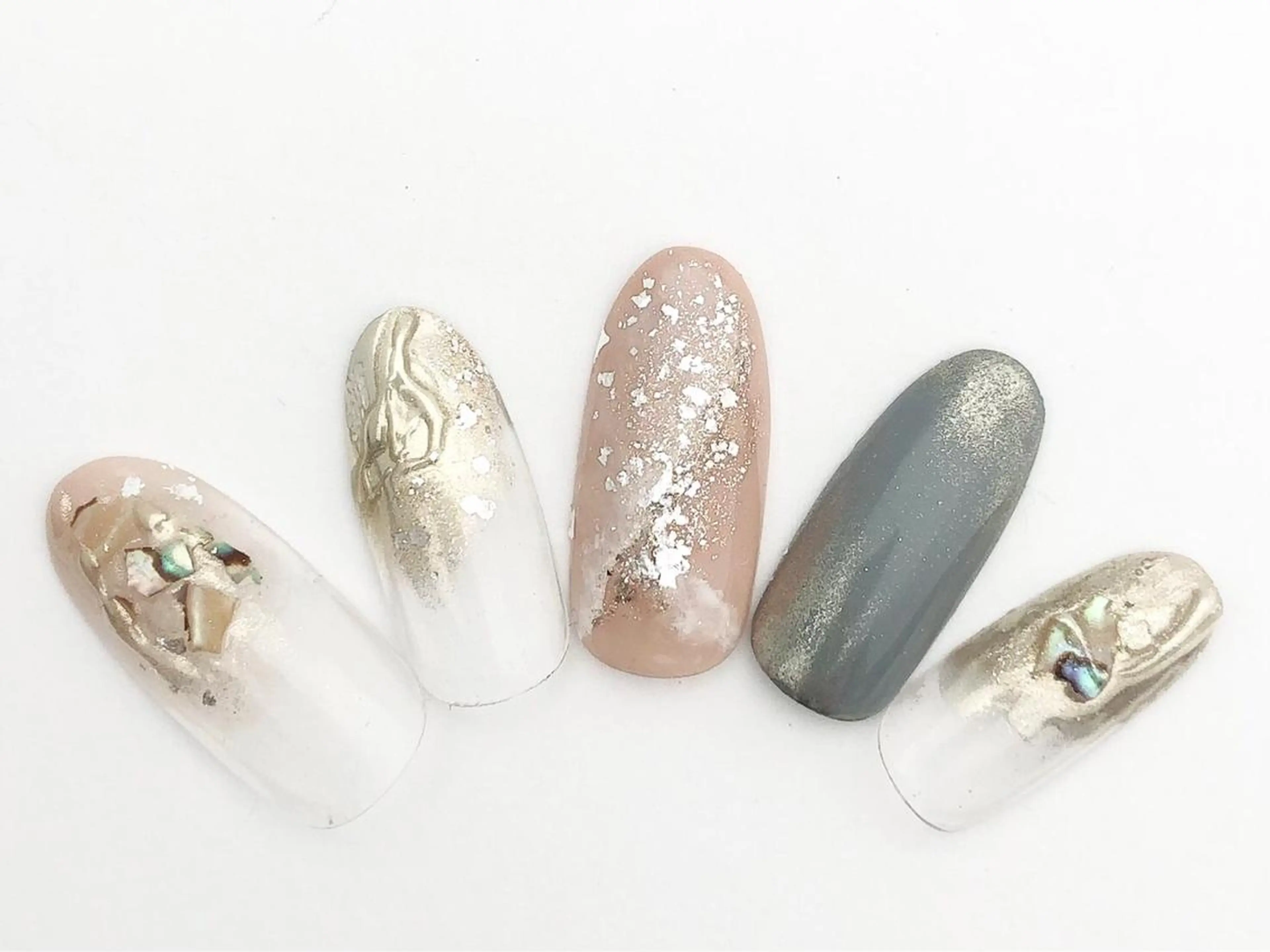 ショート ネイル 🦋Kiyomi. 🦋のネイルデザイン