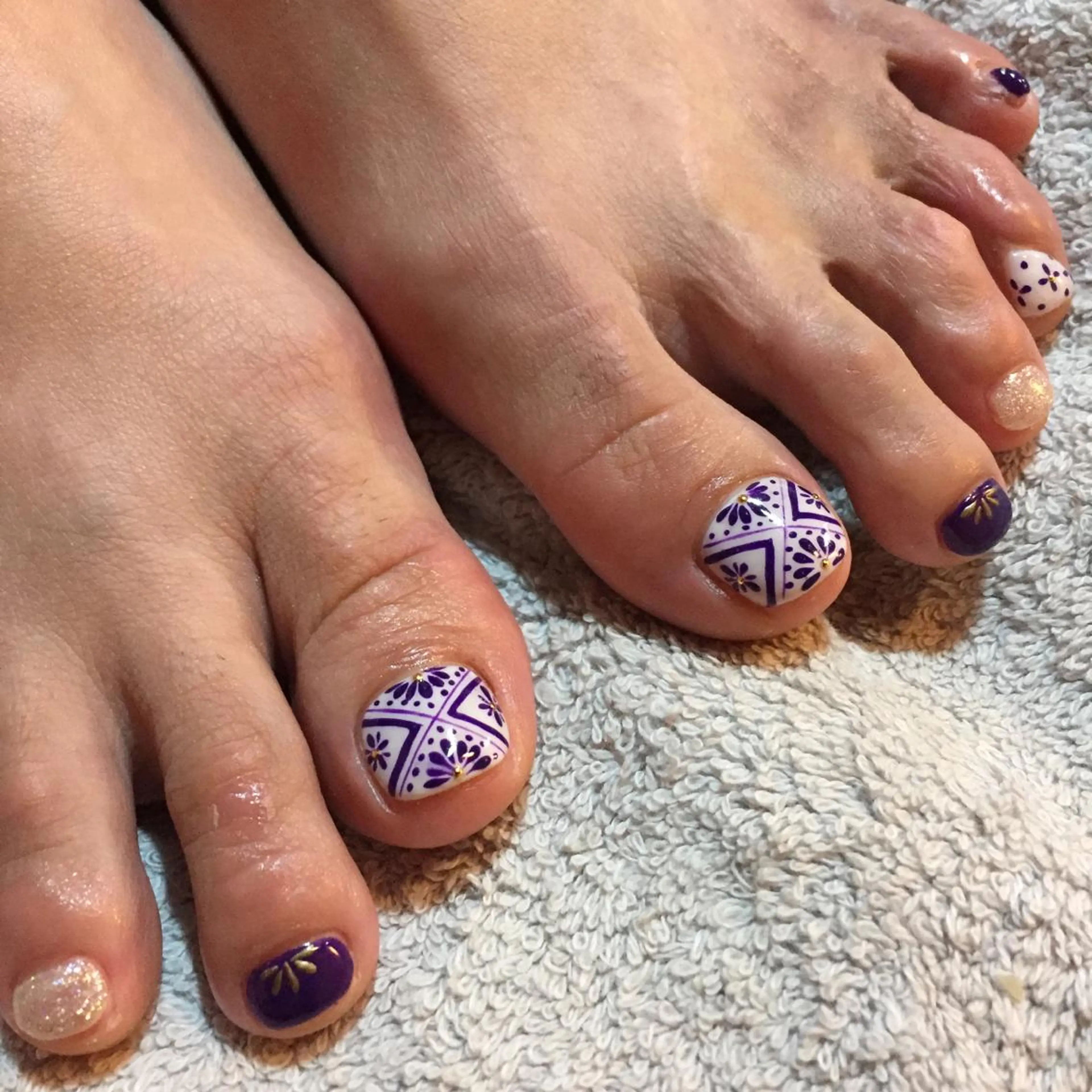 ネイル フットネイル g-up nail所属・米田 律子のネイルデザイン