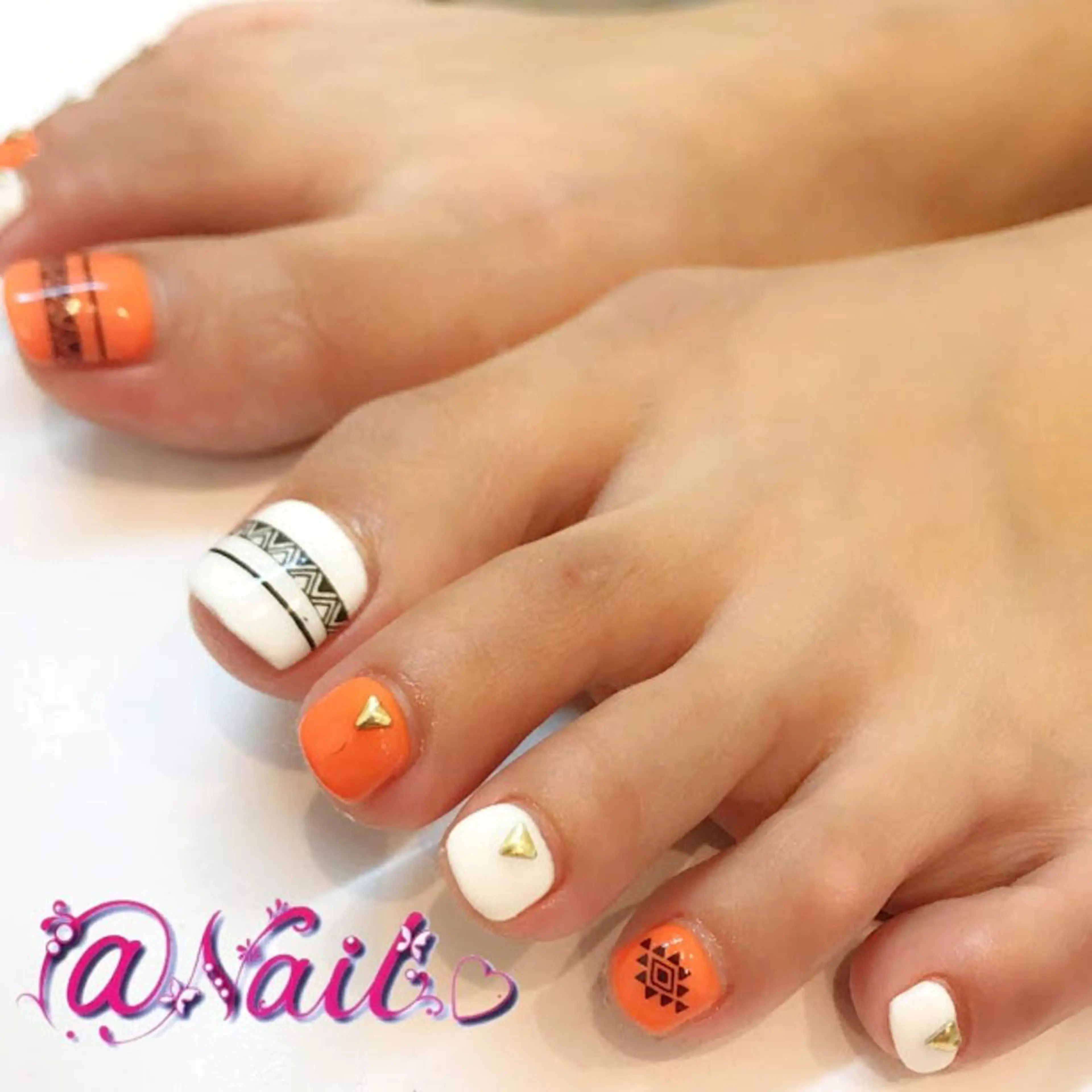 ネイル 小尾 栞のネイルデザイン