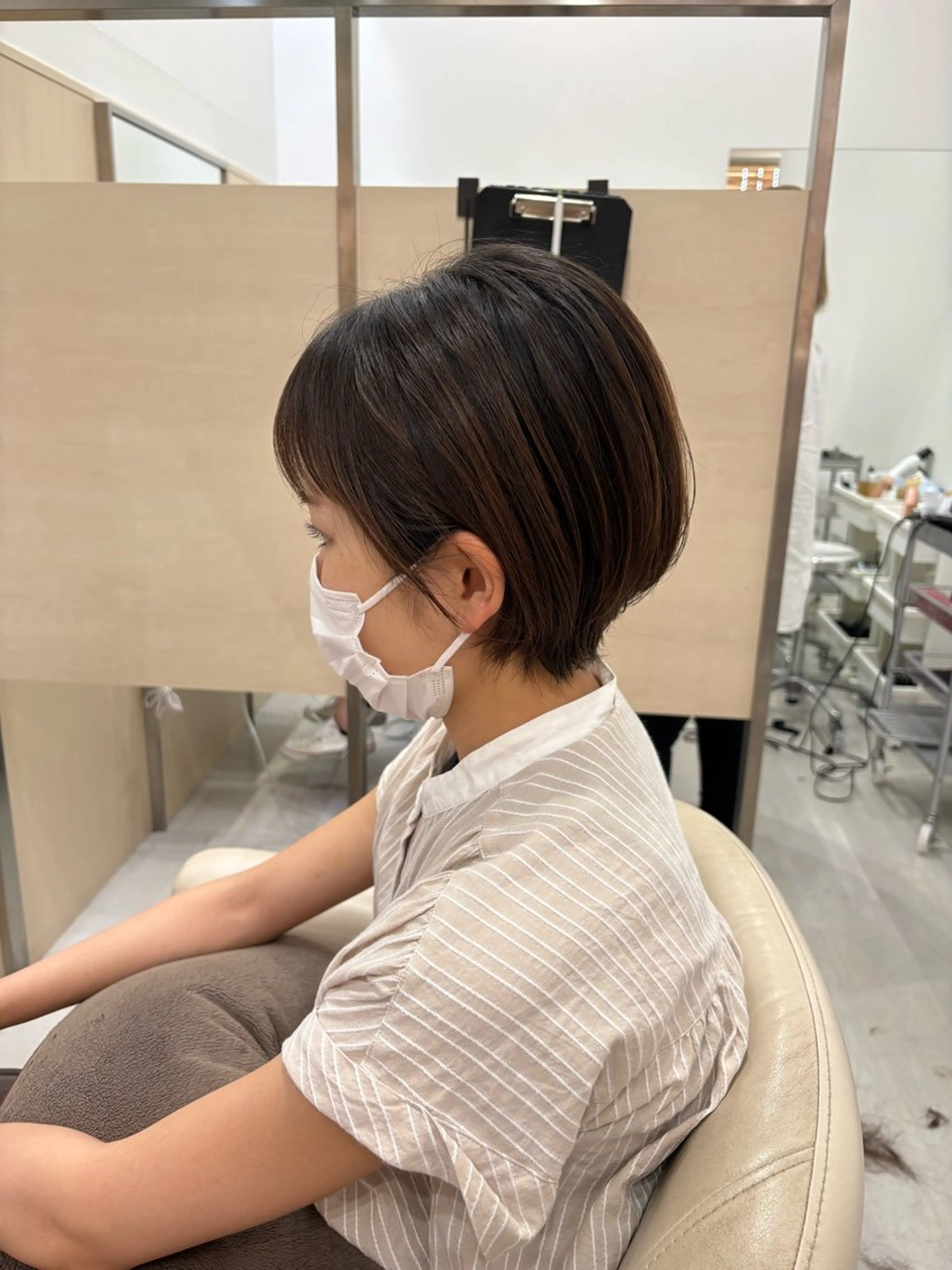 ショート 【アドラーブル】反町 萌のヘアスタイル