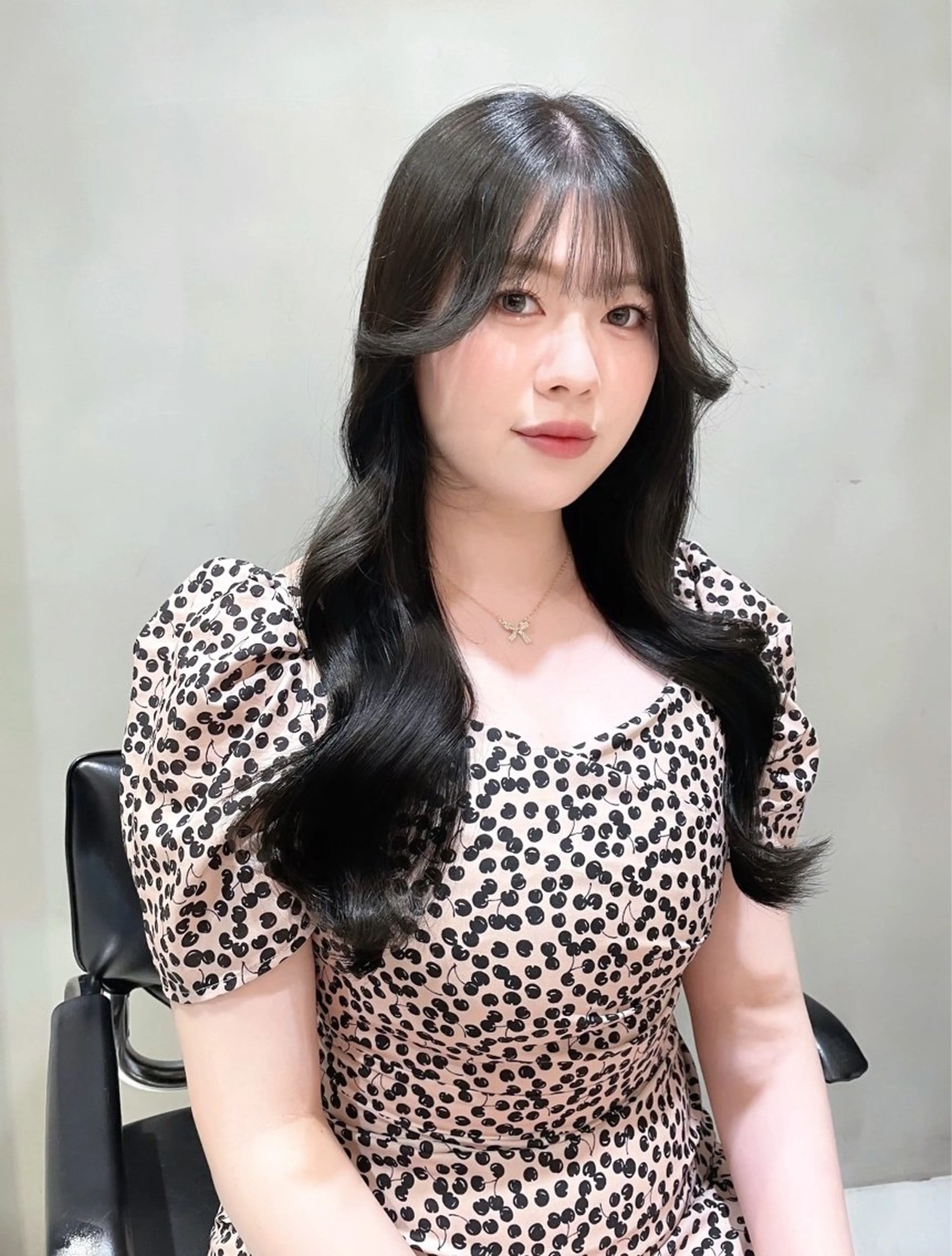 ロング カラー カット ヘアカラー ワンホン/韓国ヘア 🤍amiのヘアスタイル