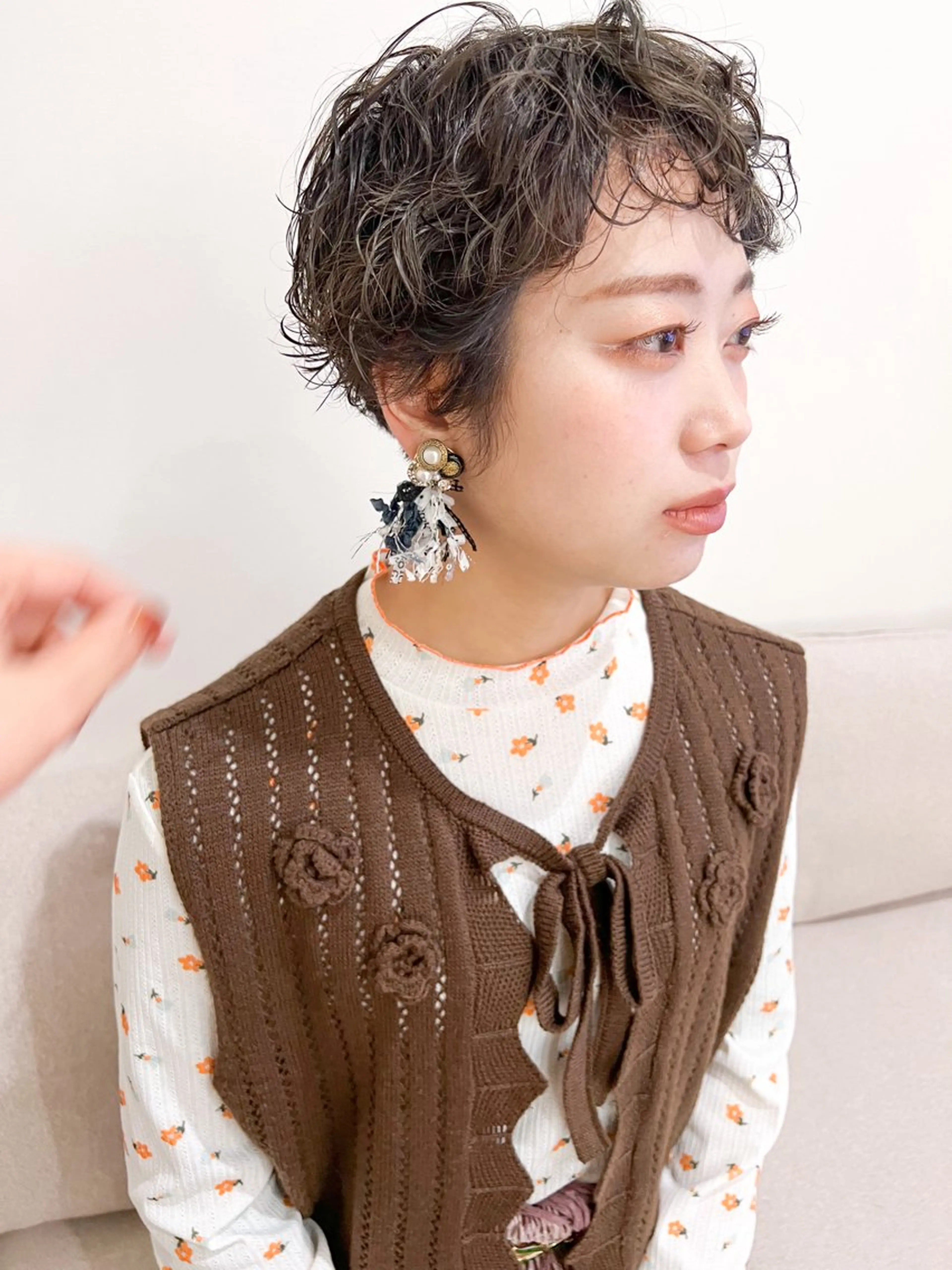 🌷『人気NO.2』🌷　　　　　　　　　　　　　　　　　　似合わせカット＋パーマ💫の写真