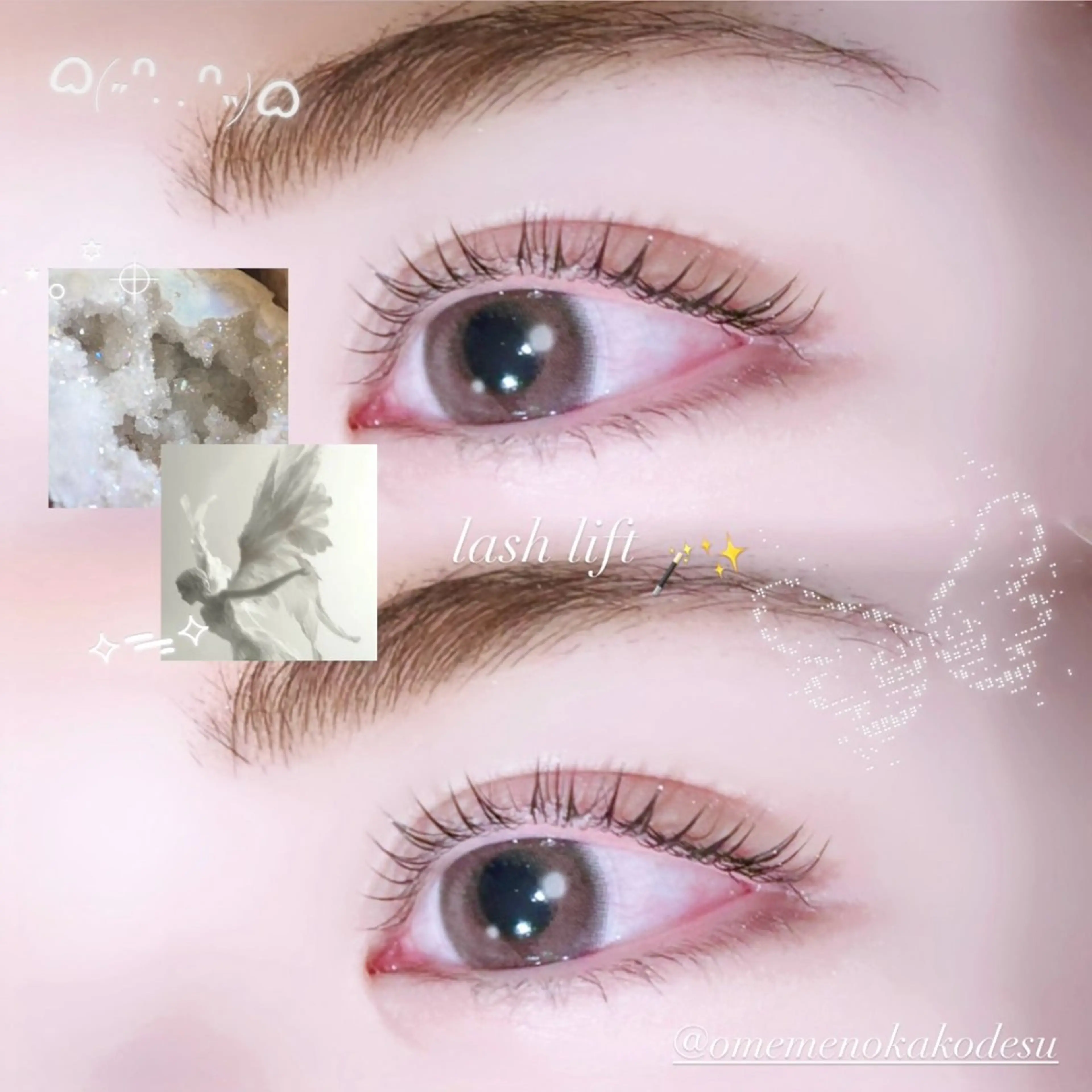 マツエク・マツパ マツパ eyelist kako🦋のマツエク・マツパデザイン