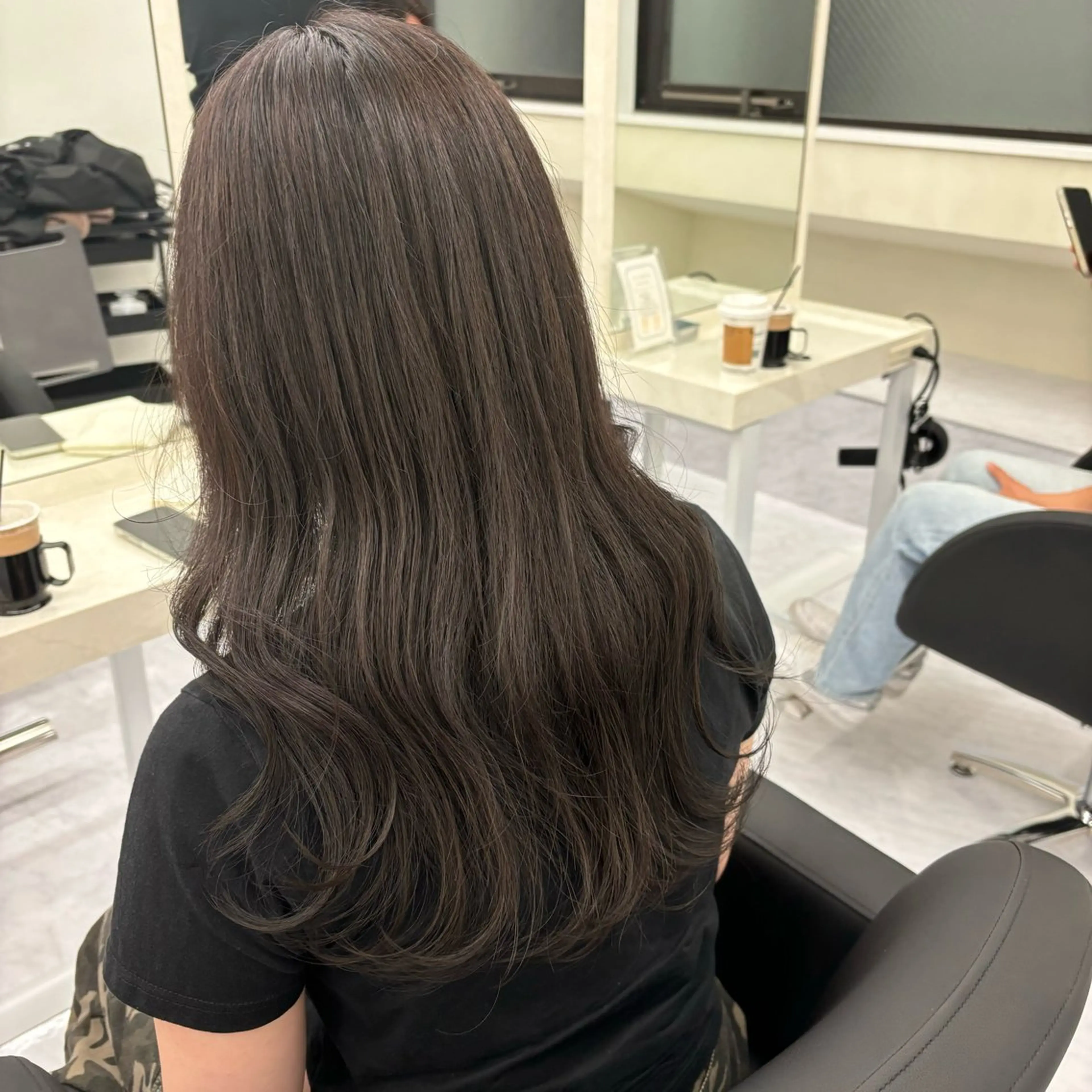 ロング カラー ヘアアレンジ 🎀レイヤー×透明感 カラー🎀Ayanoのヘアスタイル