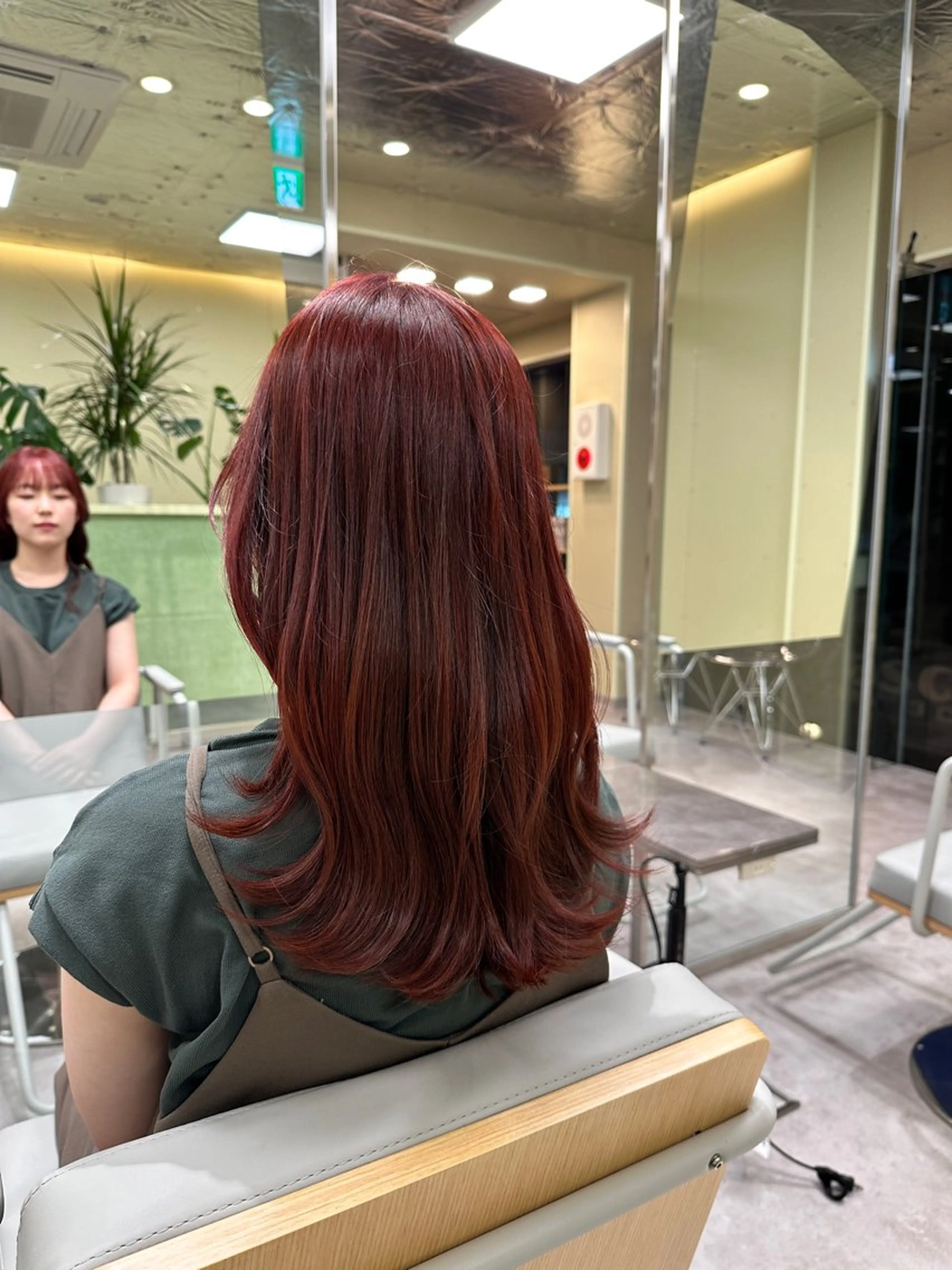 ロング カット ヘアカラー ボブ/ぱつっとボブ/ 谷口 海星のヘアスタイル