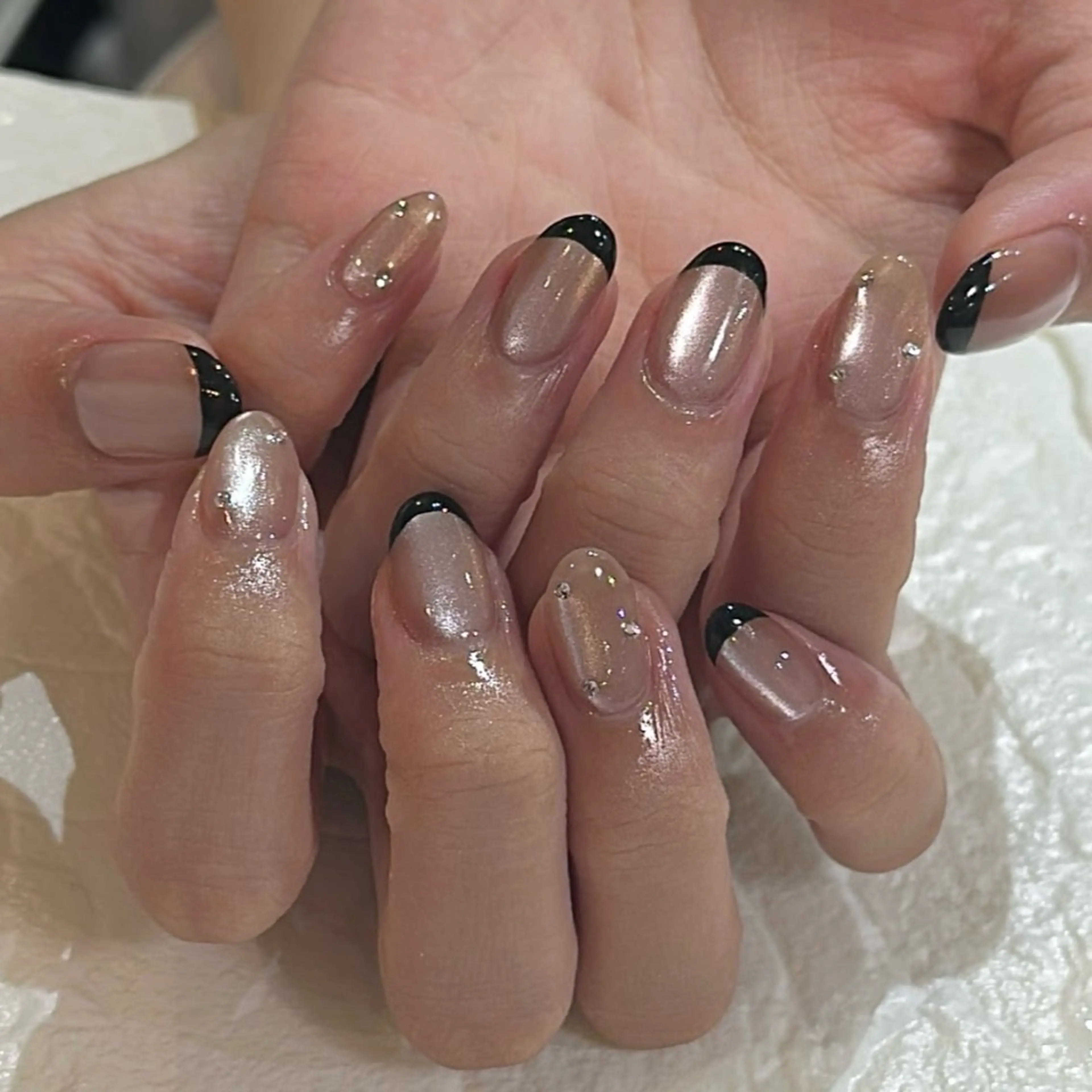 セミロング ハンドネイル lalaroom. nailsalon航空公園店所属・lala room.のネイルデザイン