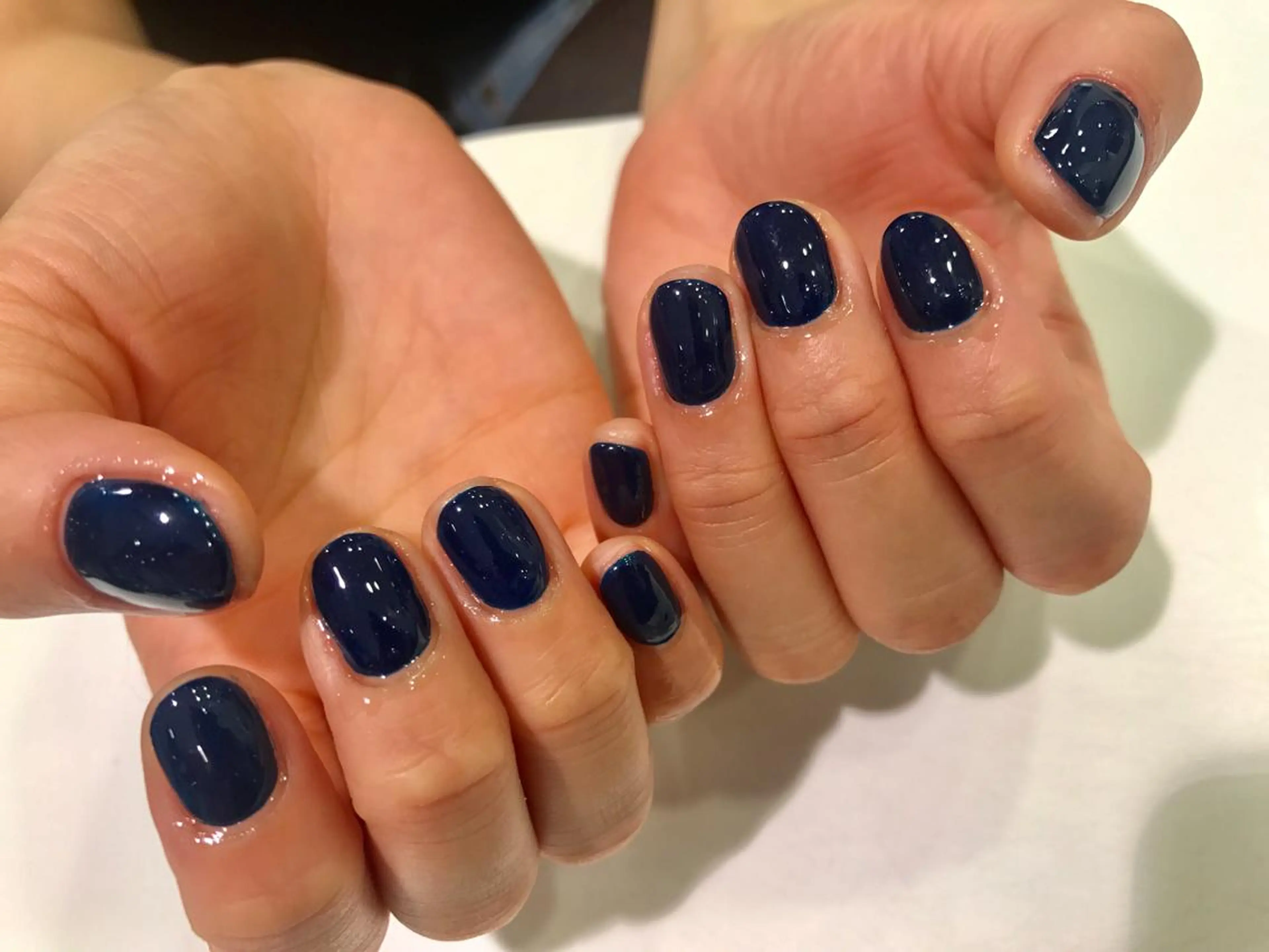 ネイル ジェルネイル ネイビー Charme. NOBUKOのネイルデザイン