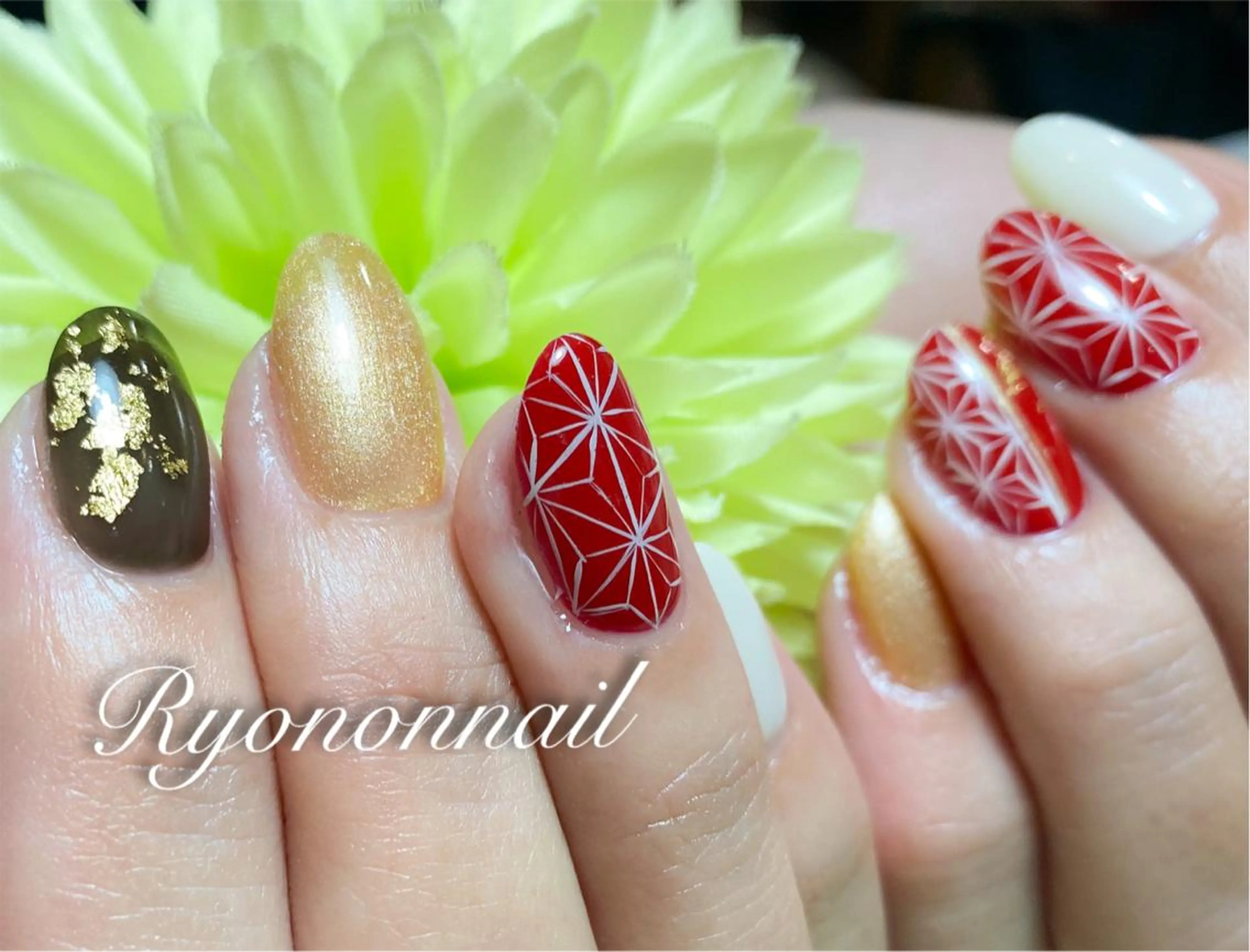 ネイル Ryononnail(リョノンネイル)所属・Ryononnail 上谷典子のネイルデザイン