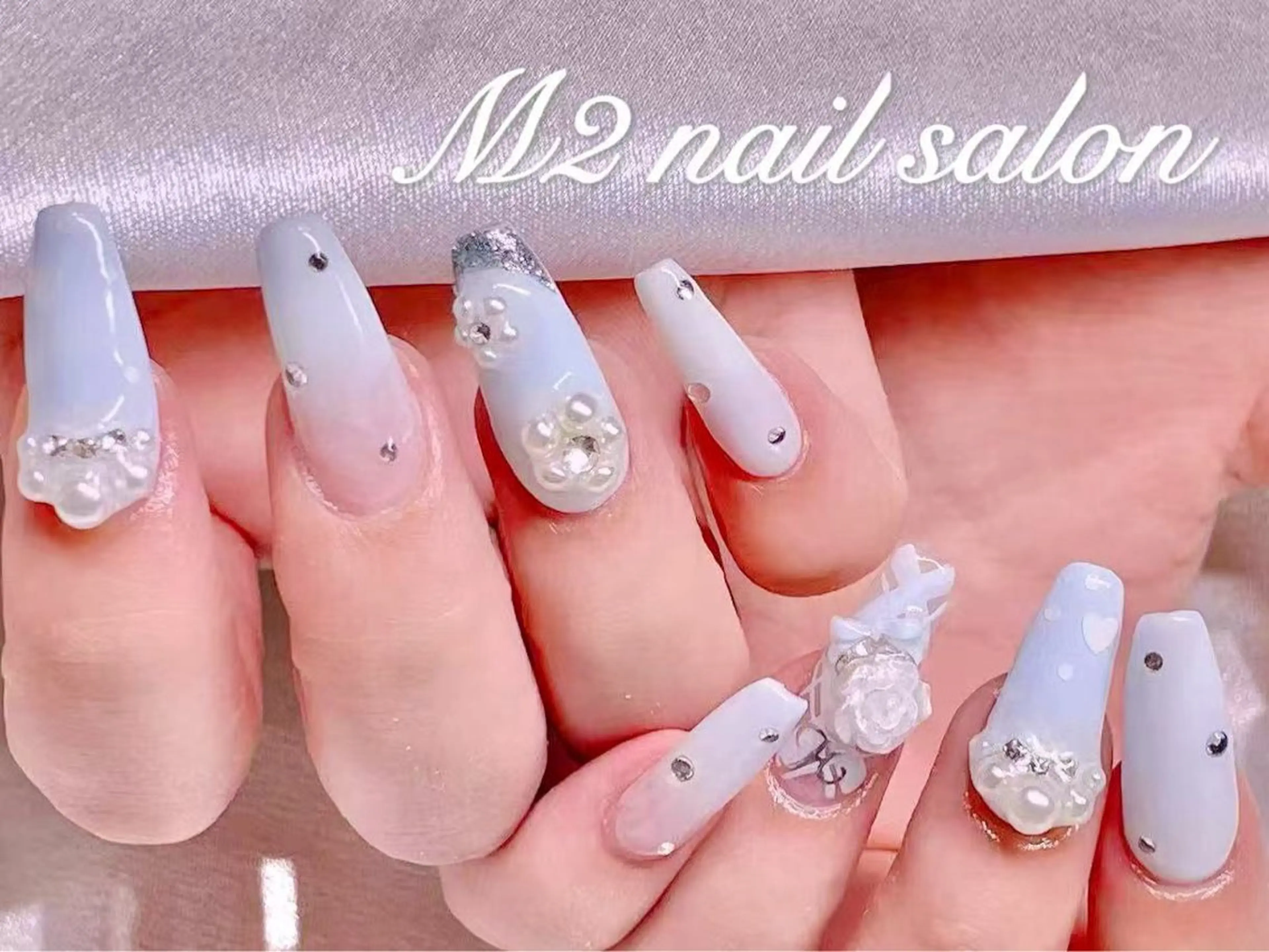 ネイル 長さだし専門店 M2　rikaのネイルデザイン