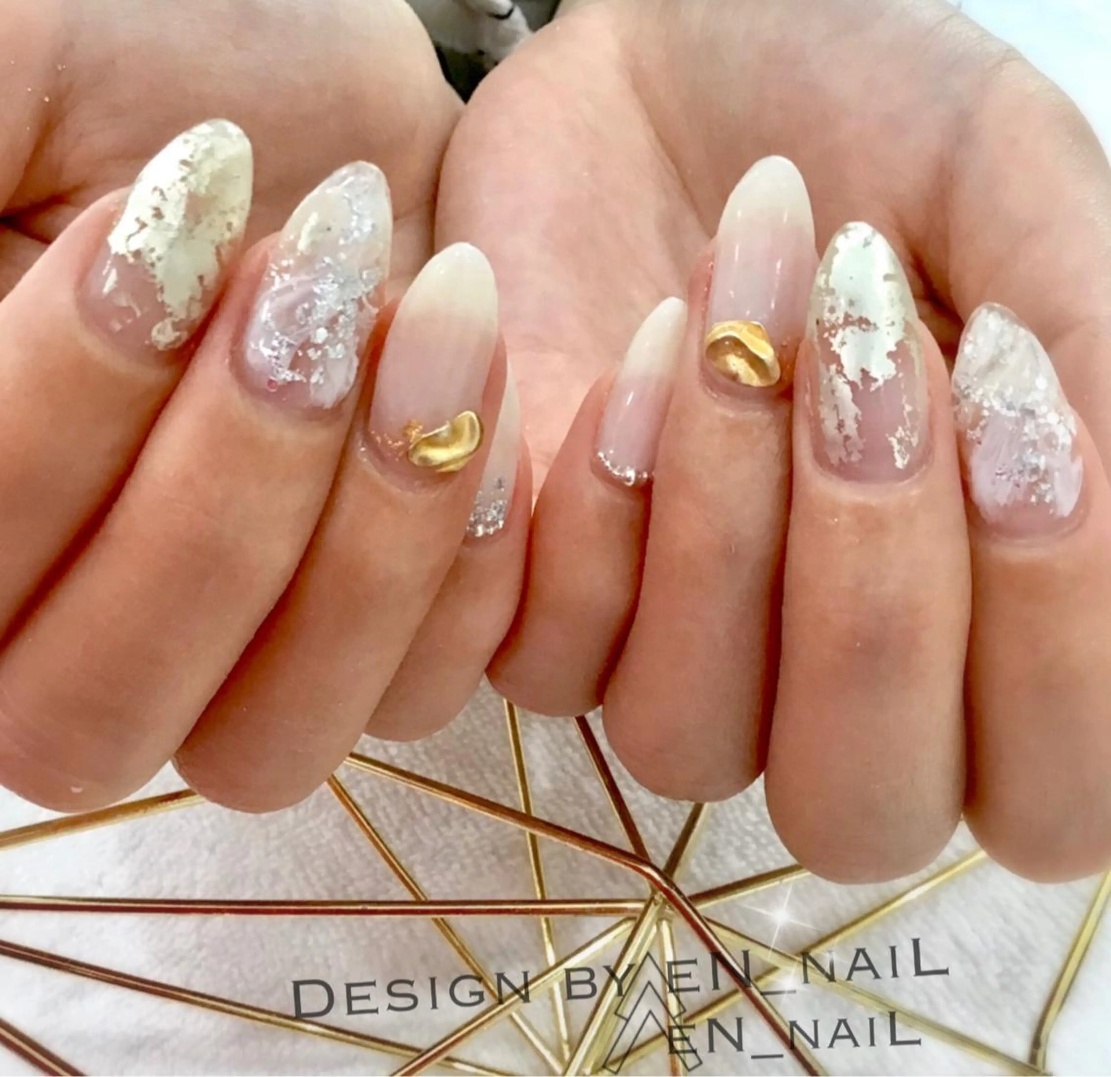 ネイル ＥＮＮＡＩＬ野中本店所属・EN_NAIL 野中本店Ayakaのネイルデザイン