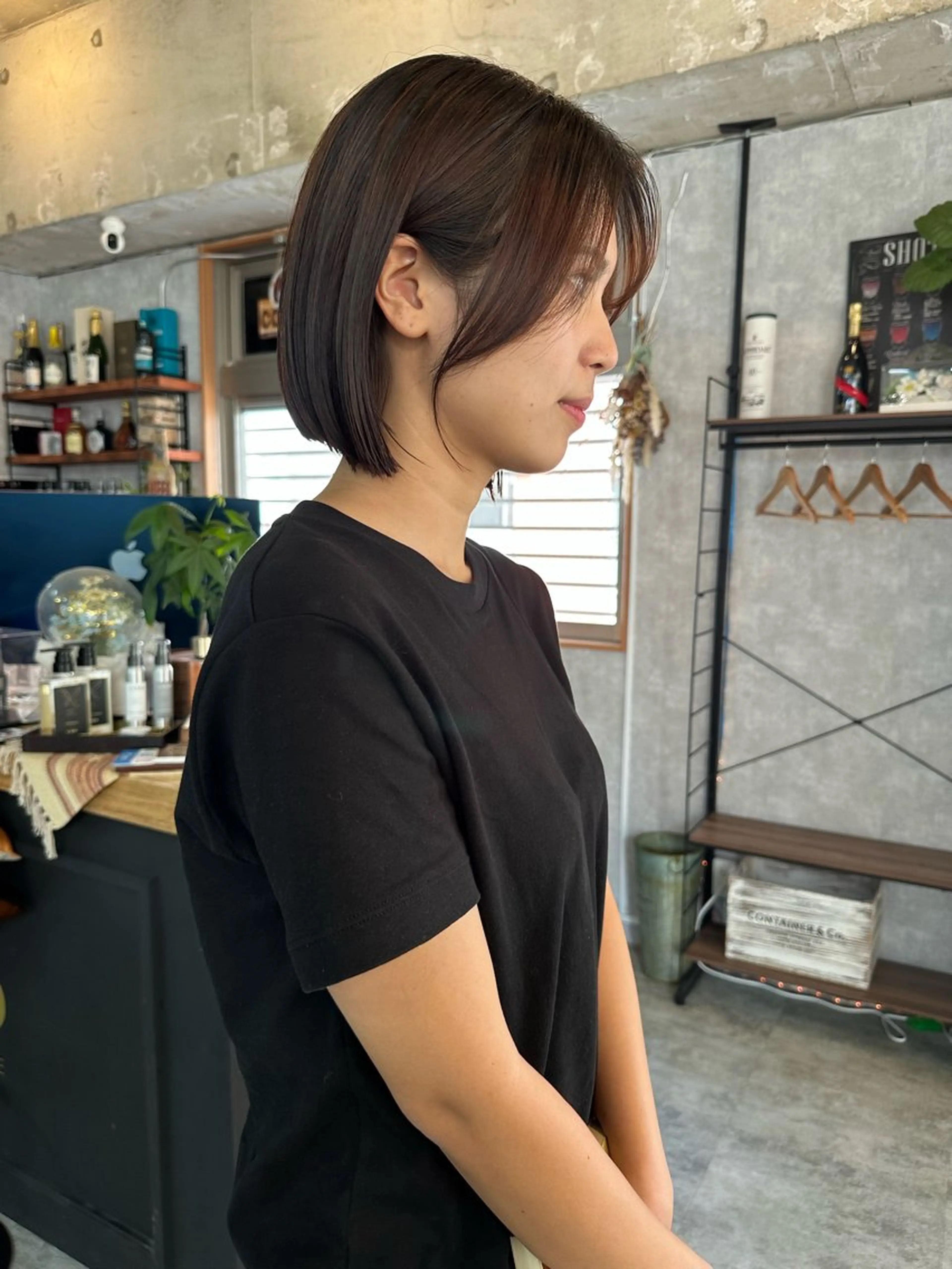 ショート 切りっぱなしボブ ショートボブ ハンサムショート 丸みショート ボブ カット ヘアカラー トリートメント C’LD hair  produce /シールドヘア所属・モテ髪/ボブ/ショー ト/アダチフウトのヘアスタイル