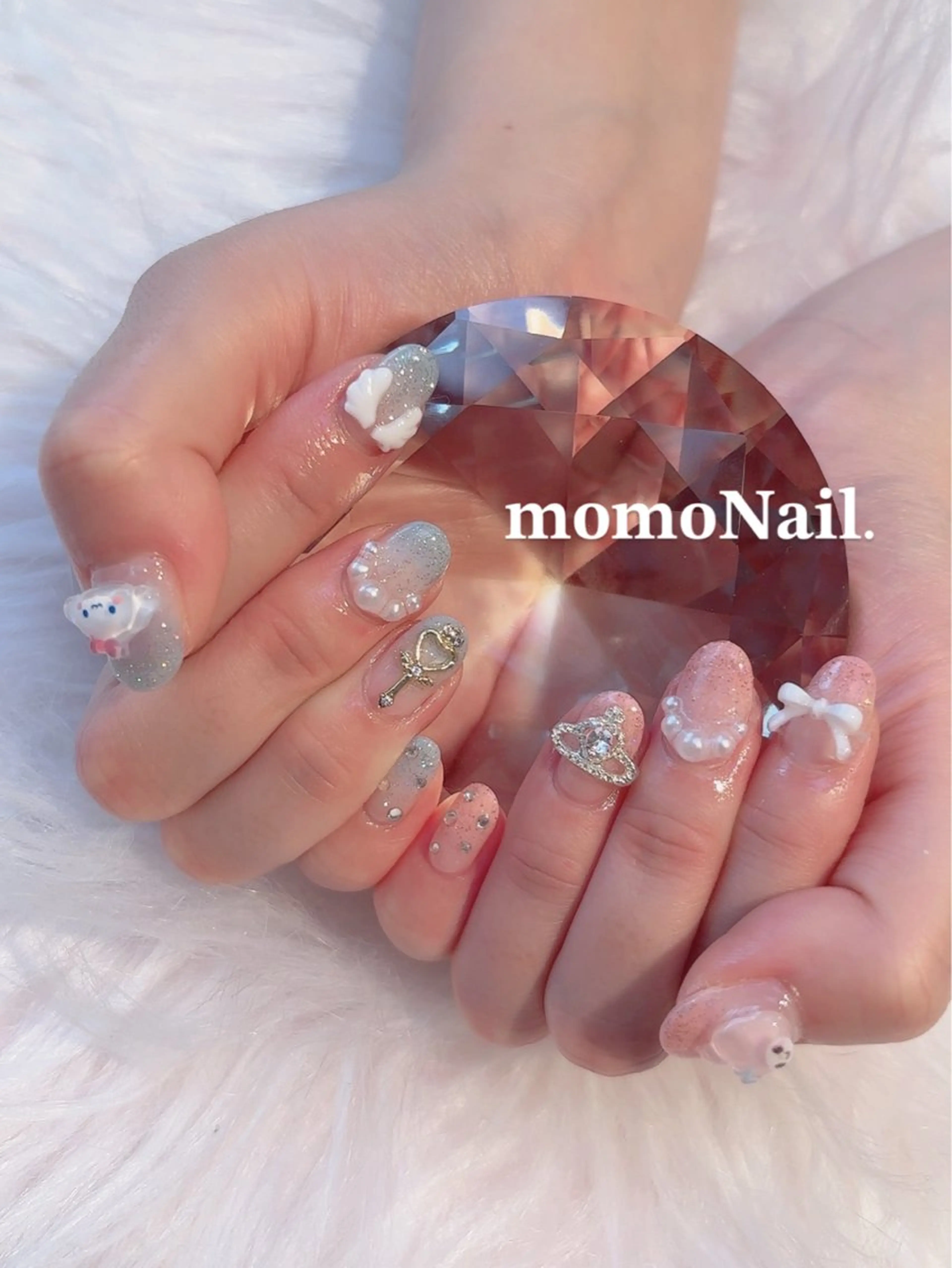 ネイル 持ち込み 🆕三郷市戸ヶ崎🎀 Ownerのネイルデザイン