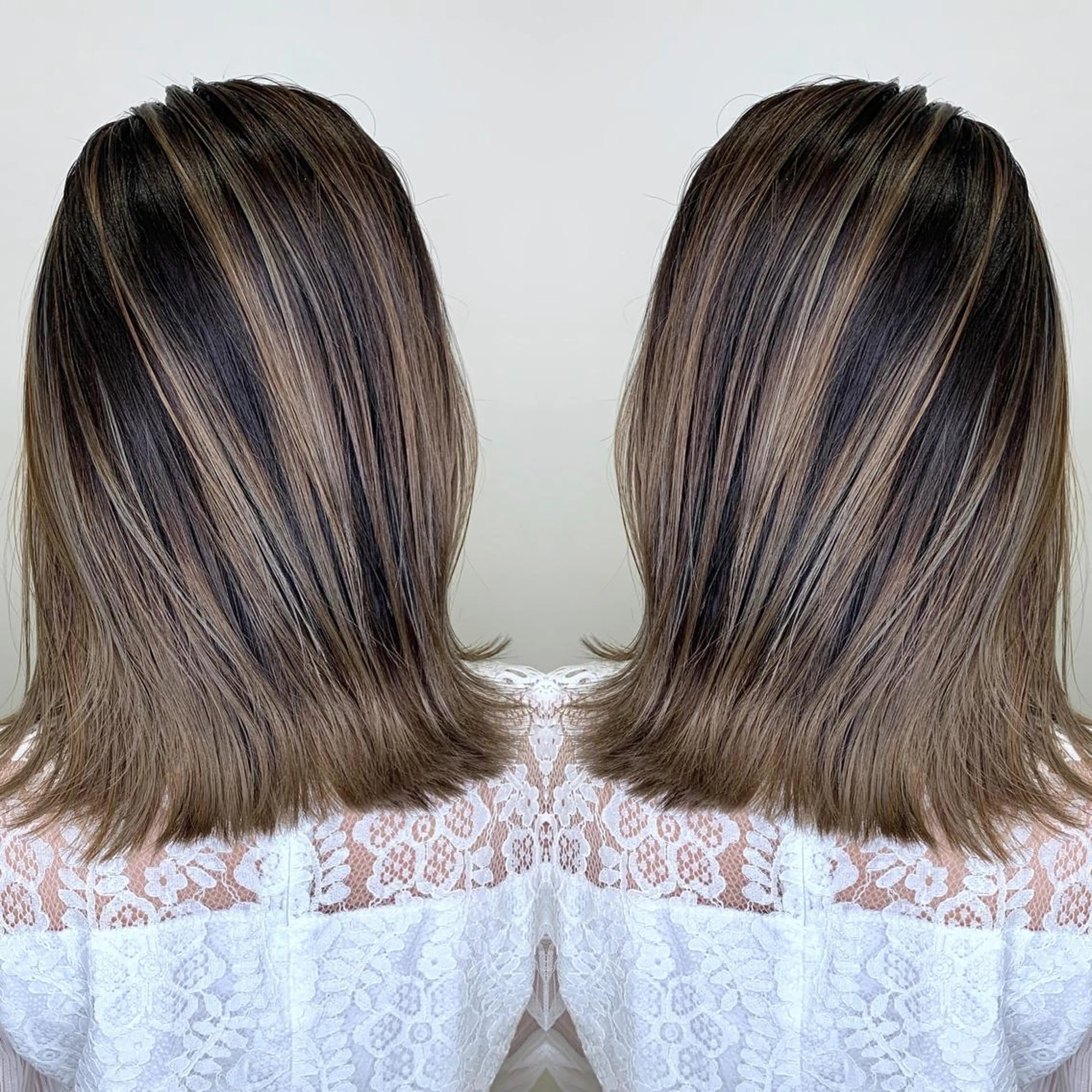 ミディアム カラー 伊藤 裕貴のヘアスタイル