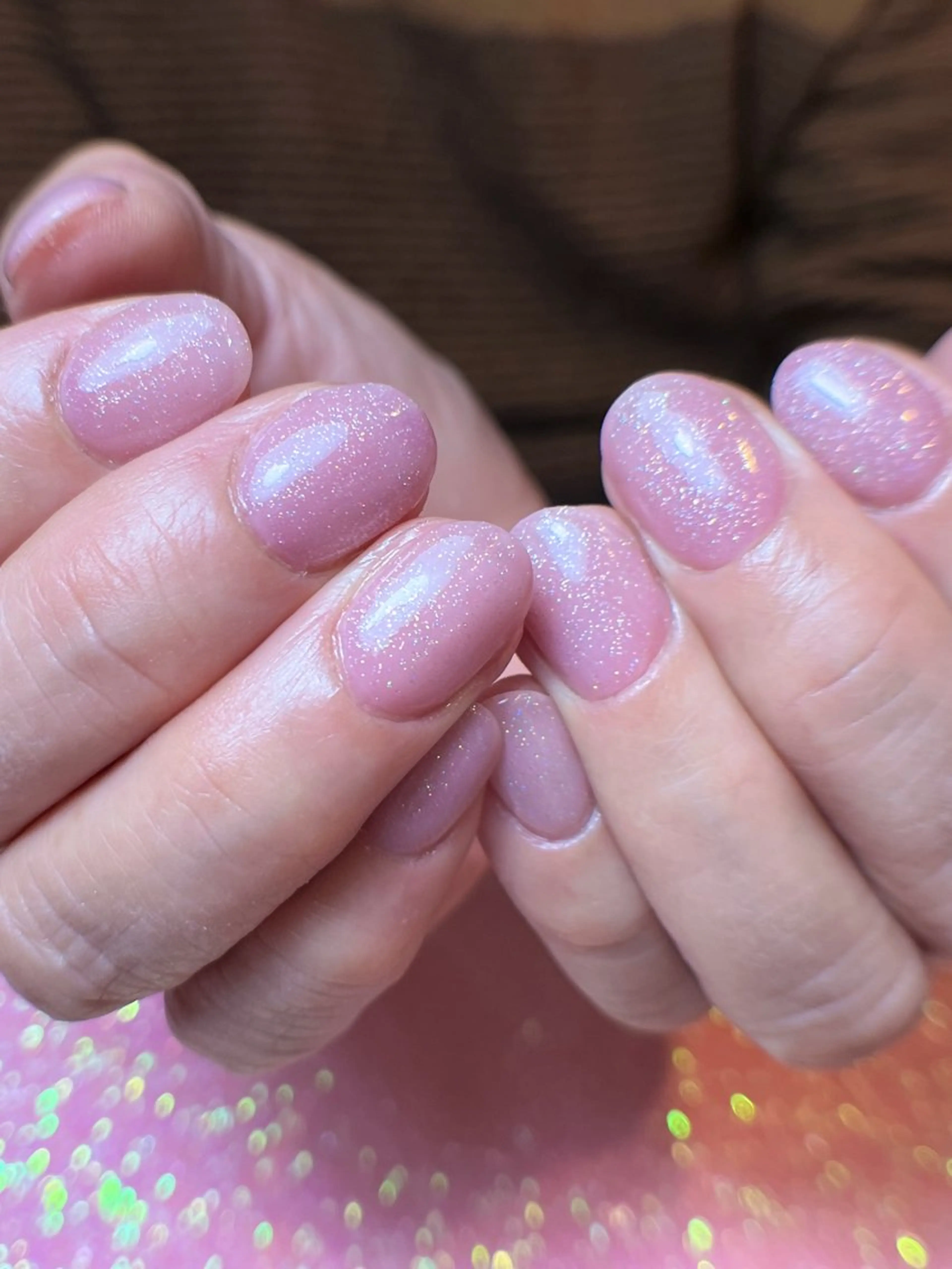 ネイル キラキラネイル シンプルネイル ハンドネイル ハンドケア ナツインフィニティ ネイルズ(なつ)のネイルデザイン