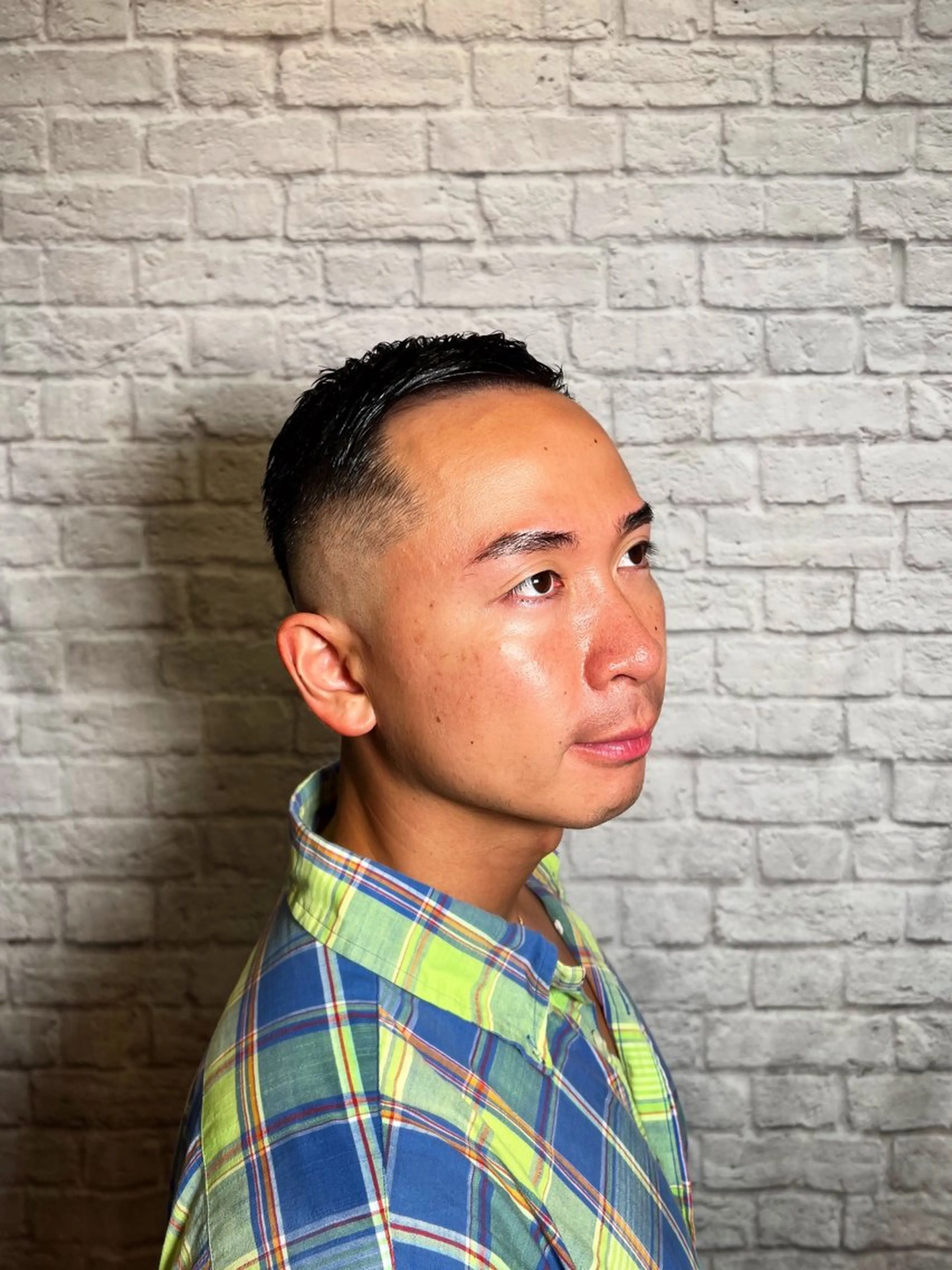 ショート カラー パーマ ヘアアレンジ メンズ カット ヘアセット メンズカット/パーマ 山崎航平💈のヘアスタイル